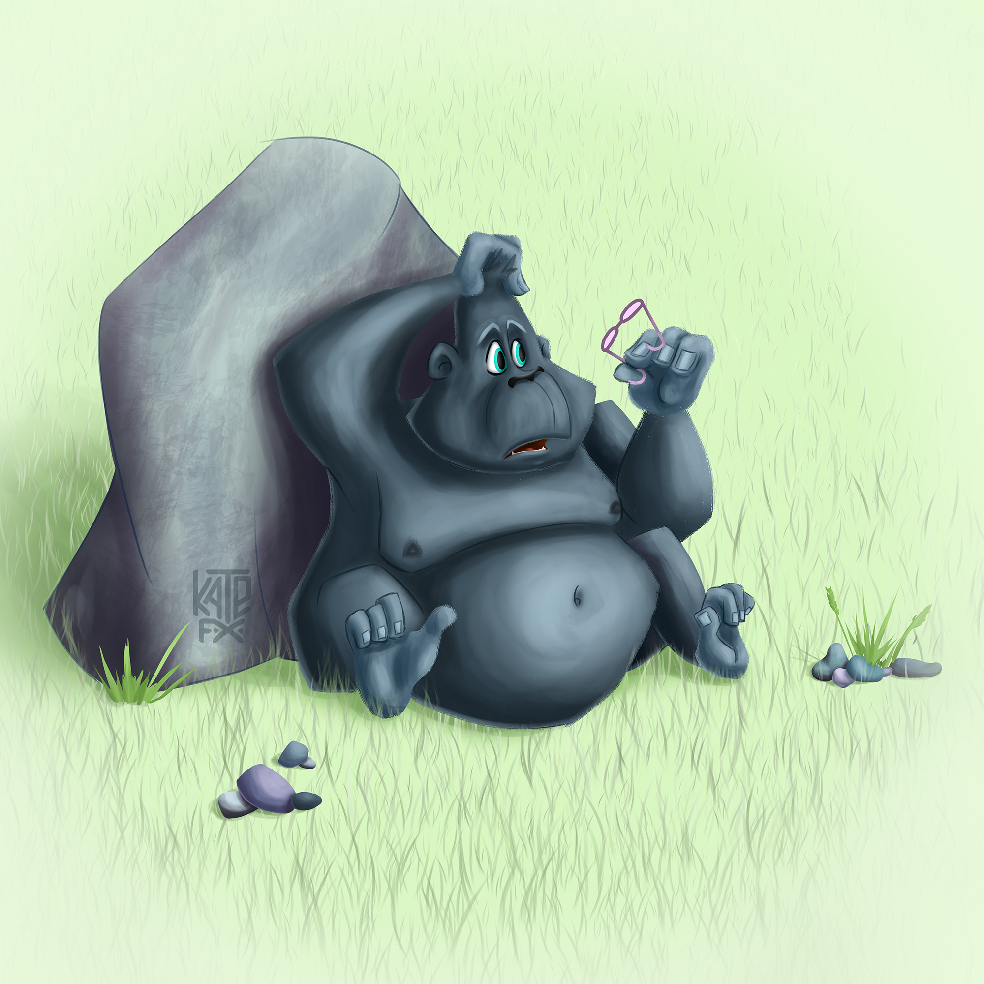 Забавные животные. — Изображение №1 — Иллюстрация на Dprofile