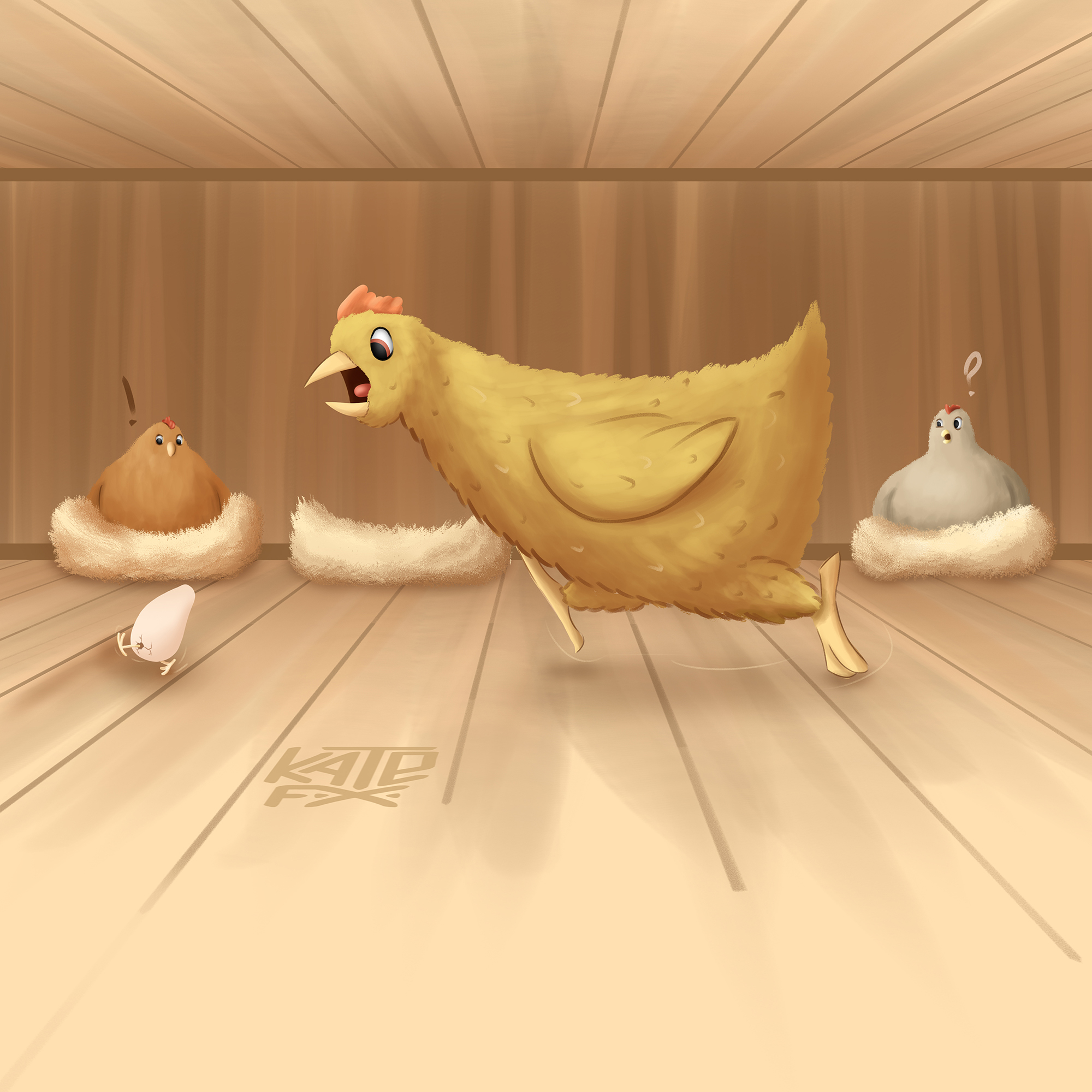 Забавные животные. — Изображение №4 — Иллюстрация на Dprofile