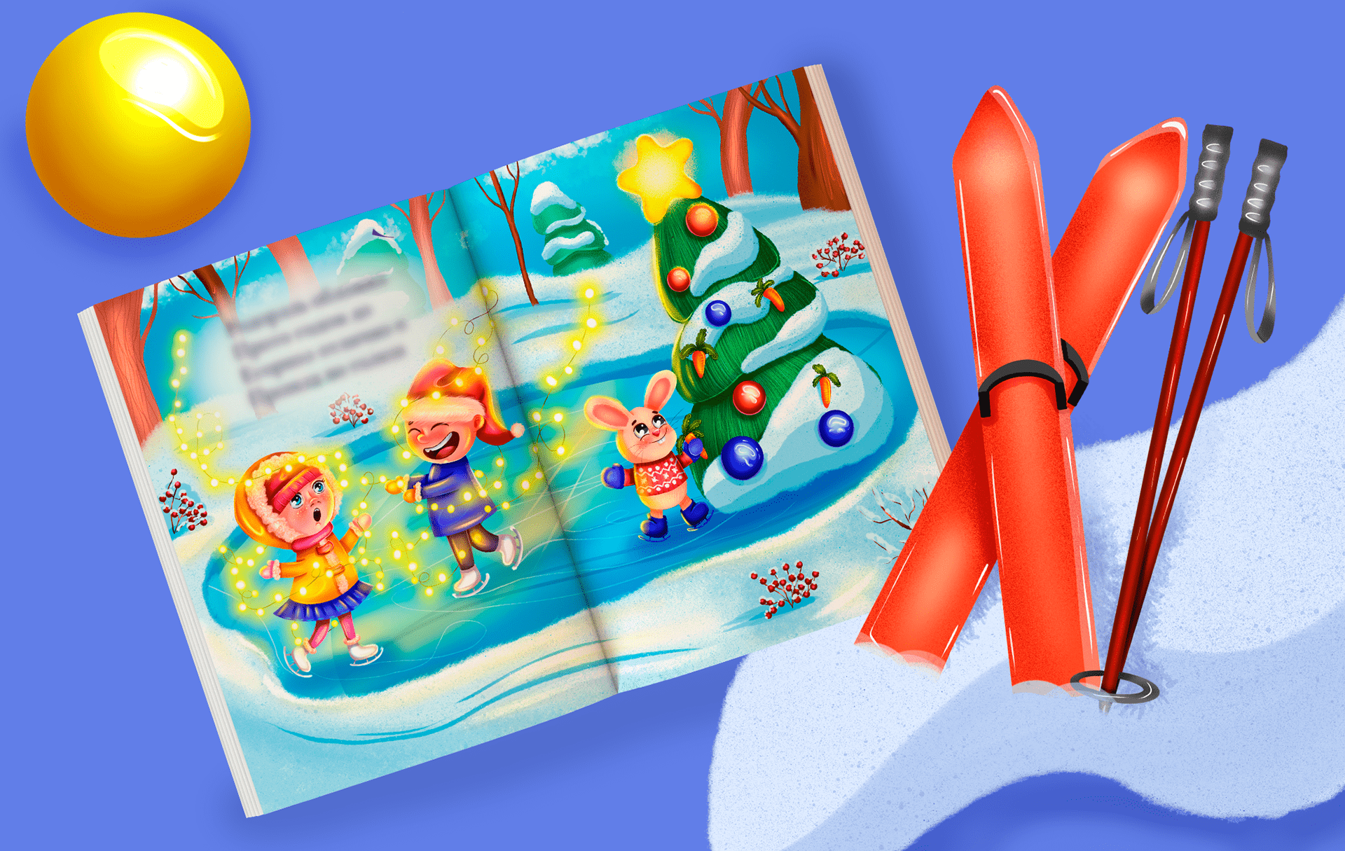 Winter fun! — Изображение №12 — Иллюстрация, Графика на Dprofile