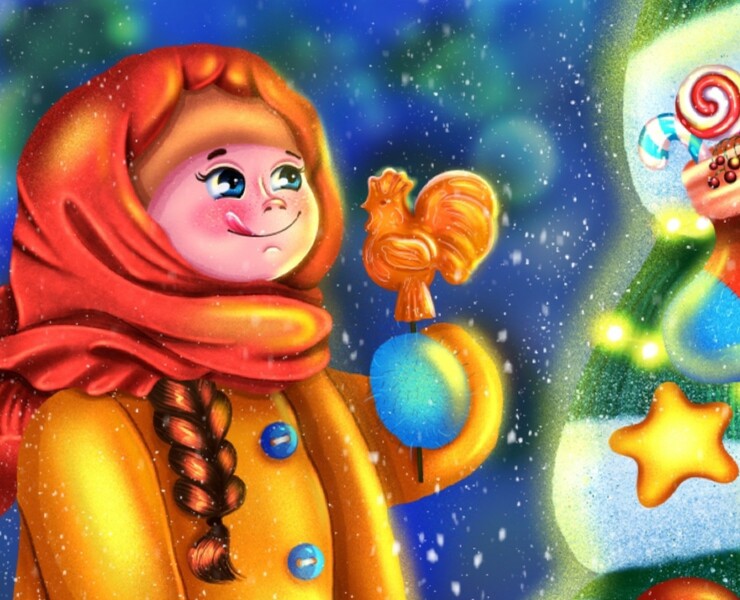 Winter fun! — Иллюстрация, Графика на Dprofile