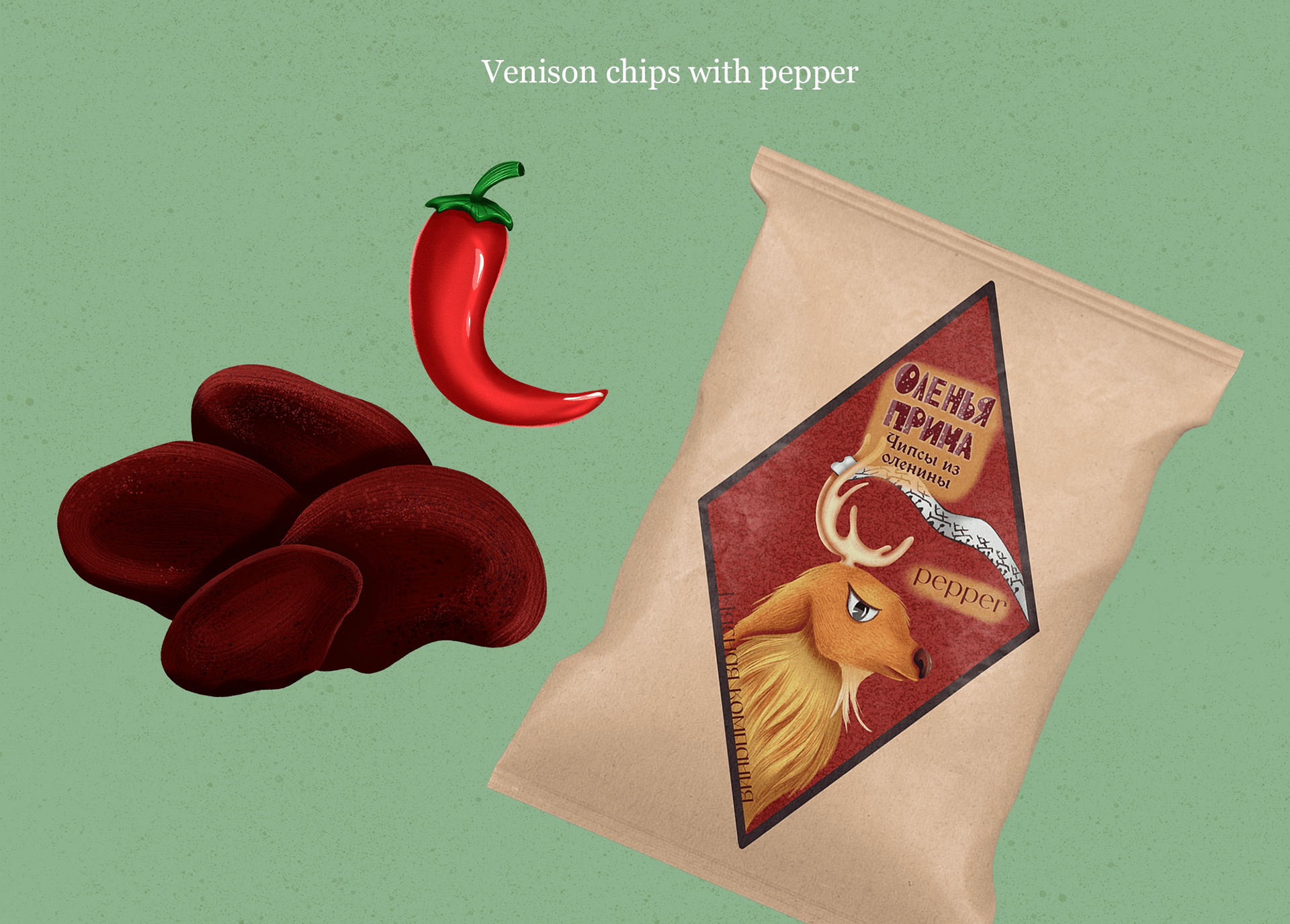 Packaging for chips — Изображение №5 — Иллюстрация, Графика на Dprofile