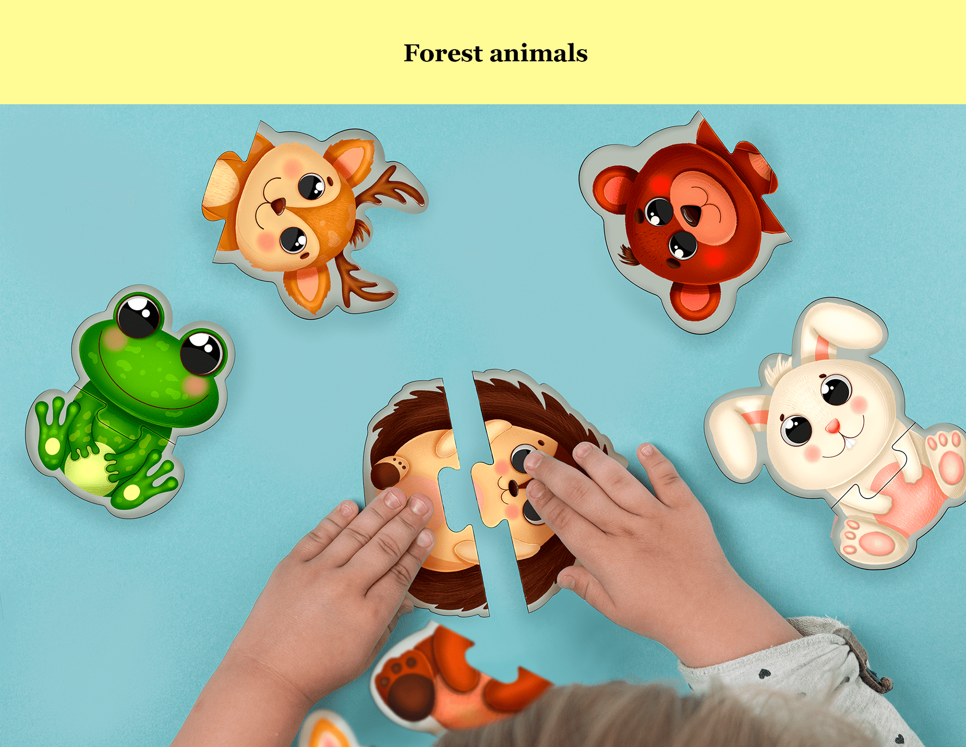 Maxi puzzles for the youngest — Изображение №5 — Иллюстрация, Графика на Dprofile