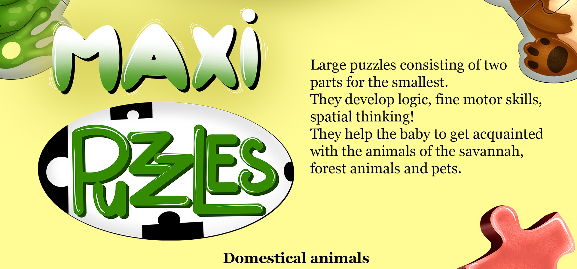 Maxi puzzles for the youngest — Изображение №2 — Иллюстрация, Графика на Dprofile