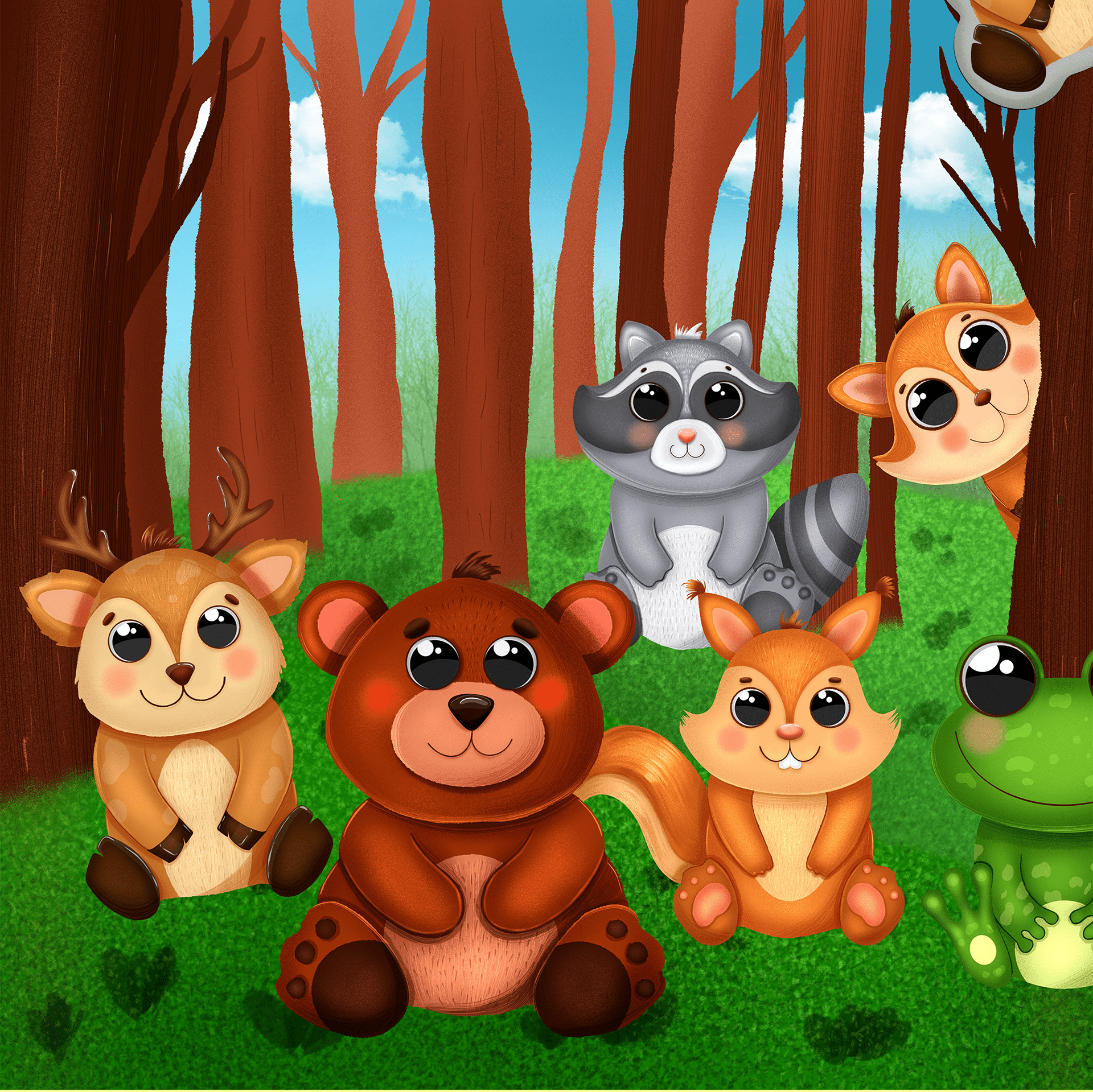 Maxi puzzles for the youngest — Изображение №7 — Иллюстрация, Графика на Dprofile