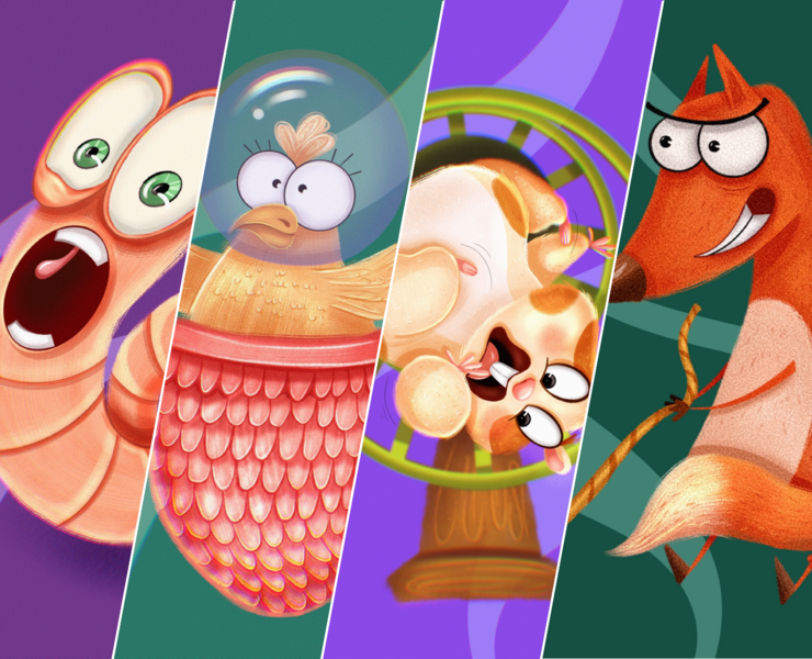 Настольная игра "Куриный бульон" — Иллюстрация на Dprofile