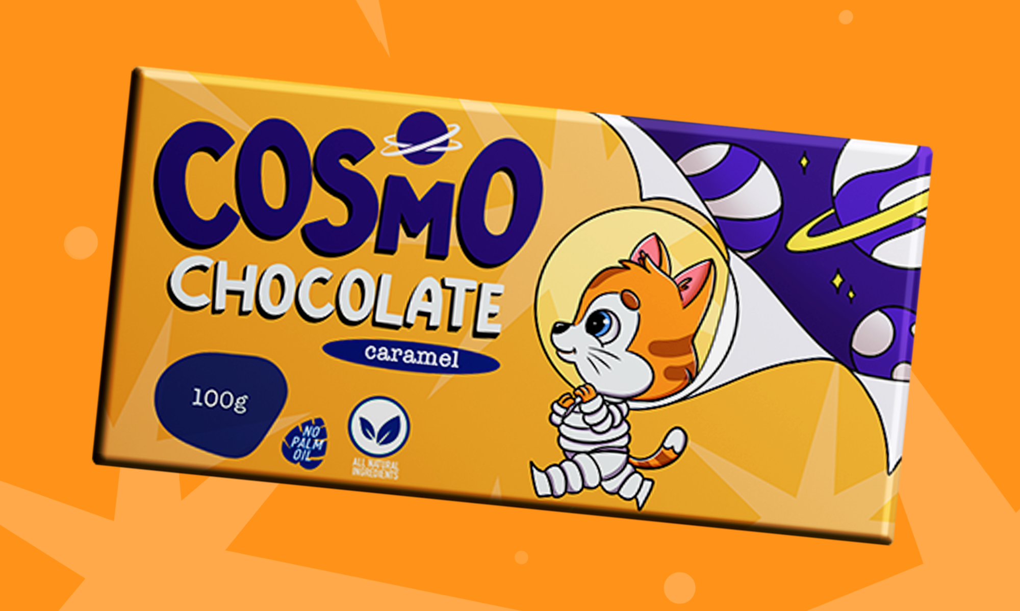 Cosmo chocolate. Упаковка шоколада. Иллюстрация — Изображение №6 — Иллюстрация на Dprofile