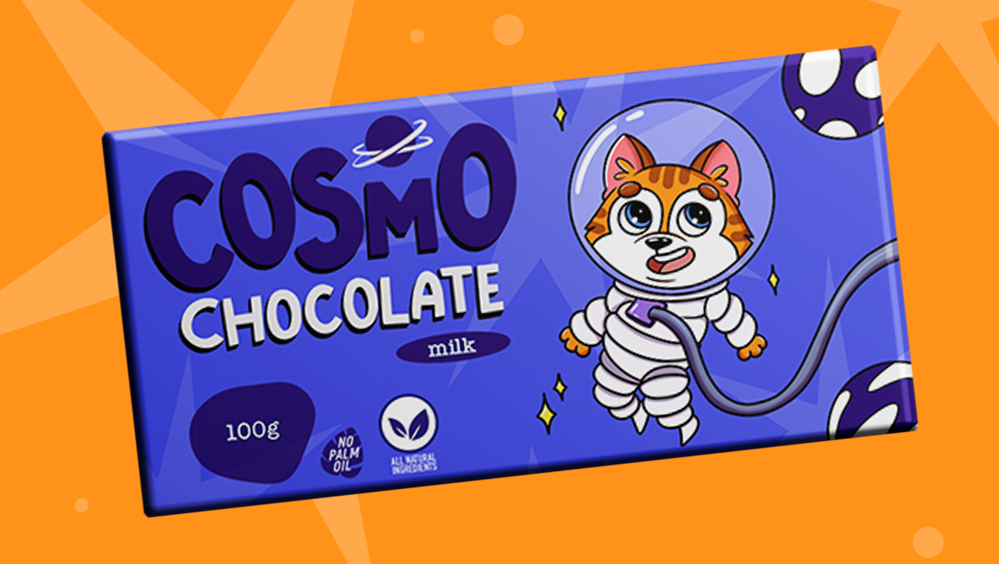 Cosmo chocolate. Упаковка шоколада. Иллюстрация — Изображение №5 — Иллюстрация на Dprofile