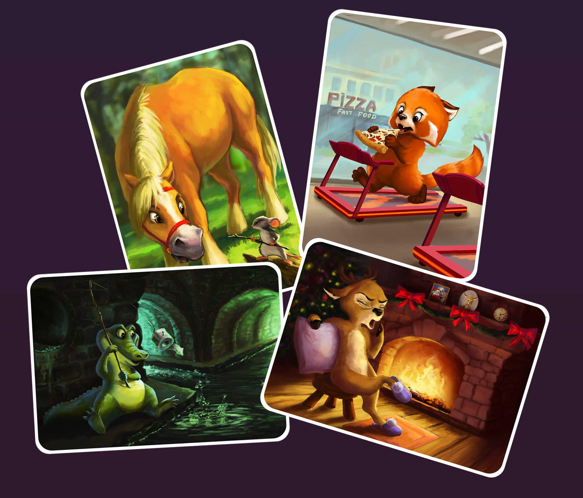 Card Board Game Illustration — Изображение №4 — Иллюстрация, Графика на Dprofile