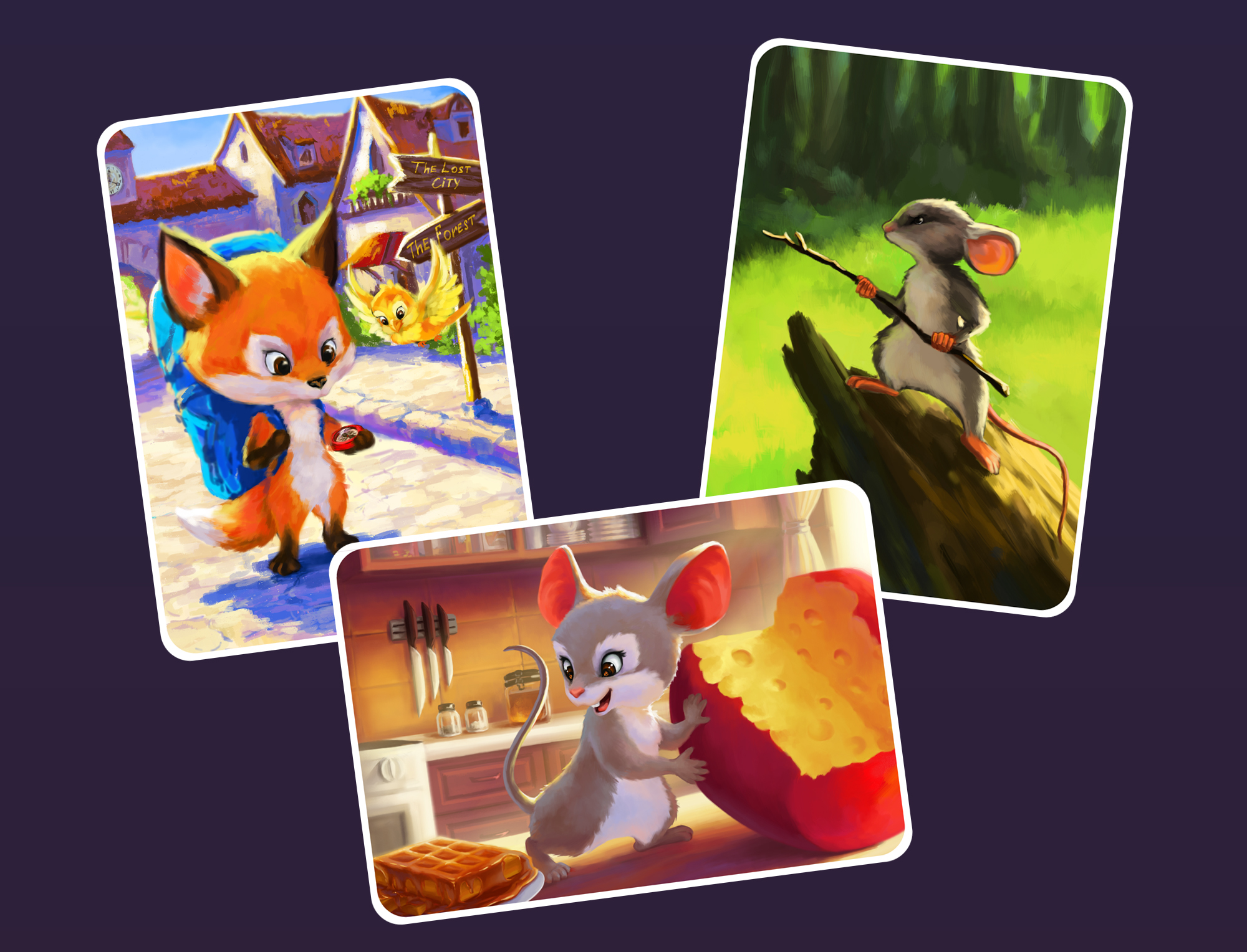 Card Board Game Illustration — Изображение №2 — Иллюстрация, Графика на Dprofile