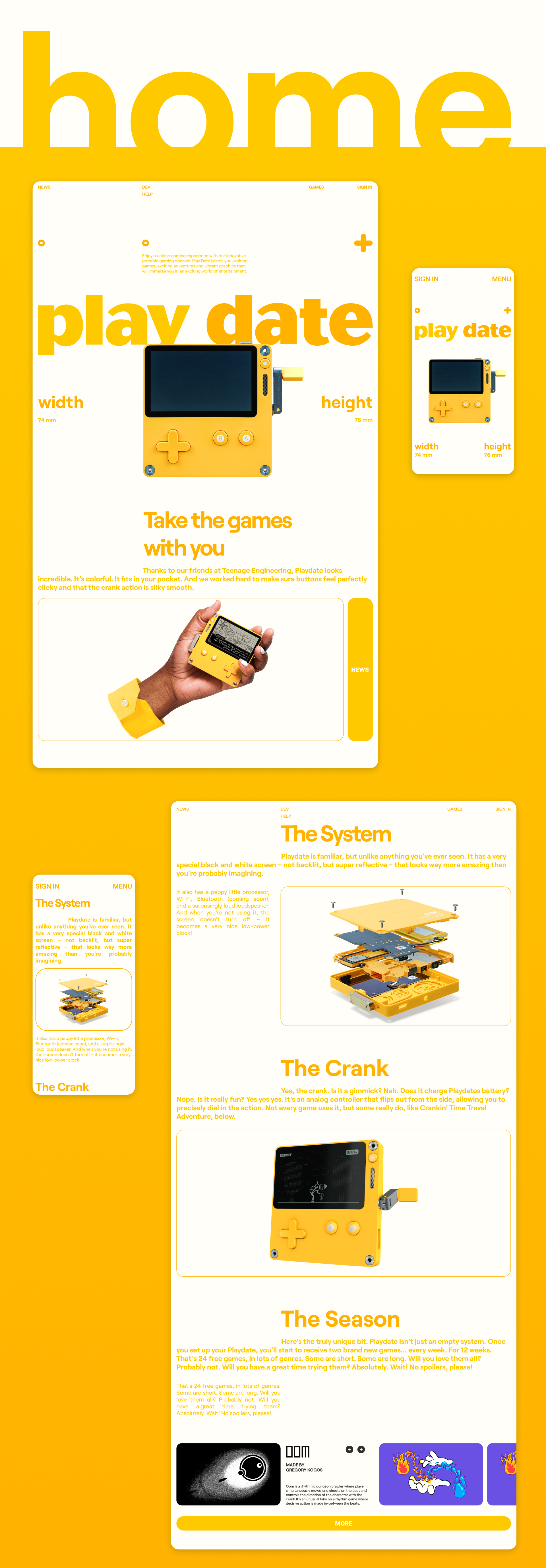 Playdate. E-commerce design concept. — Изображение №8 — Интерфейсы, Брендинг на Dprofile