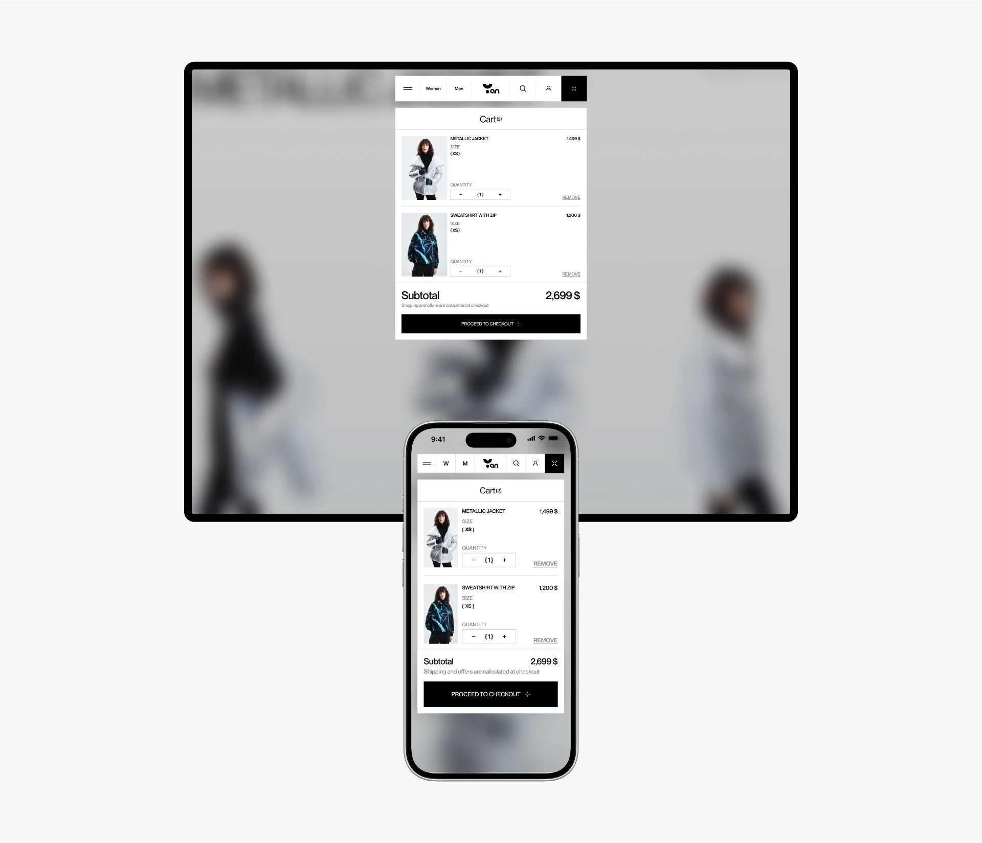 YAN — E-Commerce — Изображение №13 — Интерфейсы, Брендинг на Dprofile