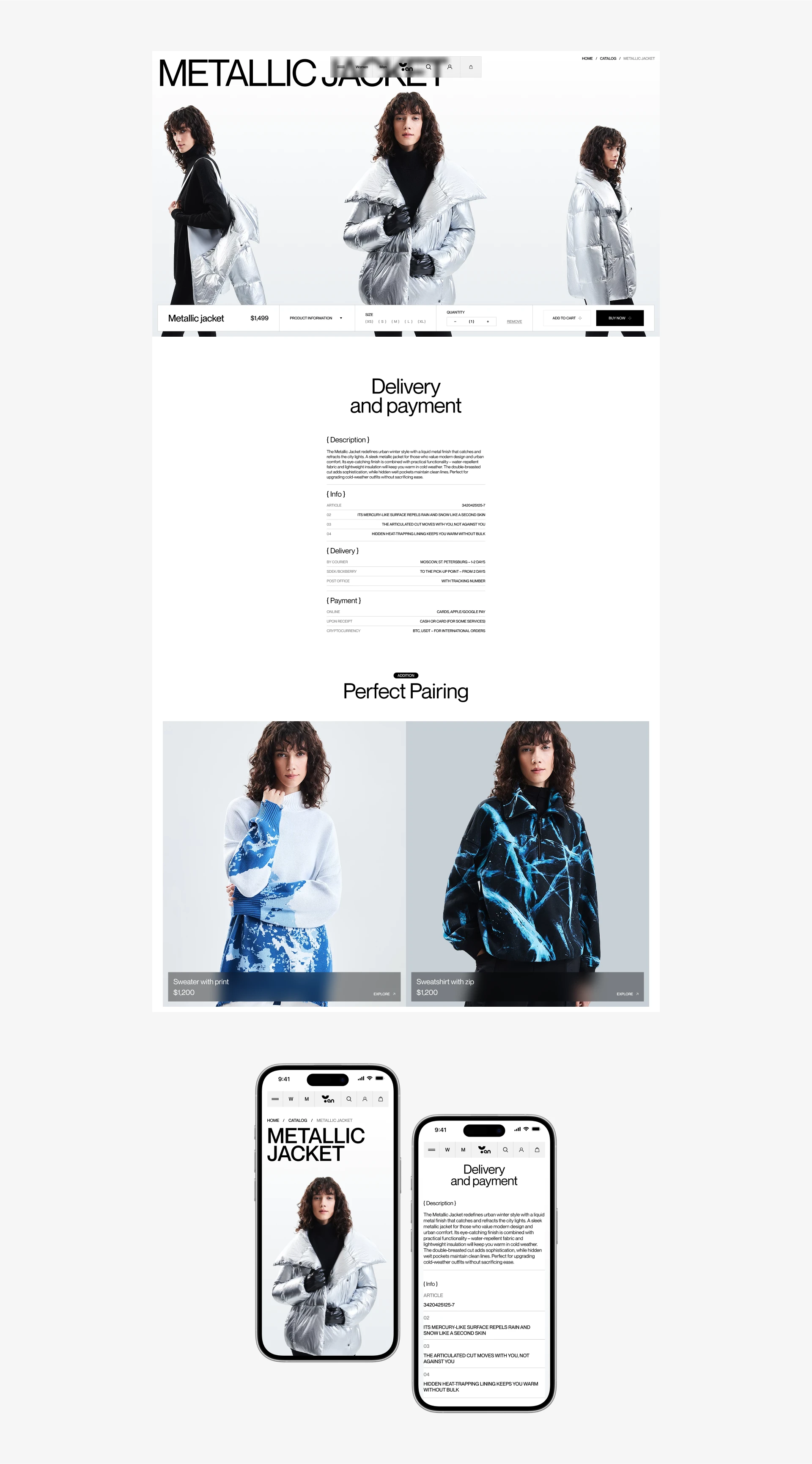 YAN — E-Commerce — Изображение №9 — Интерфейсы, Брендинг на Dprofile