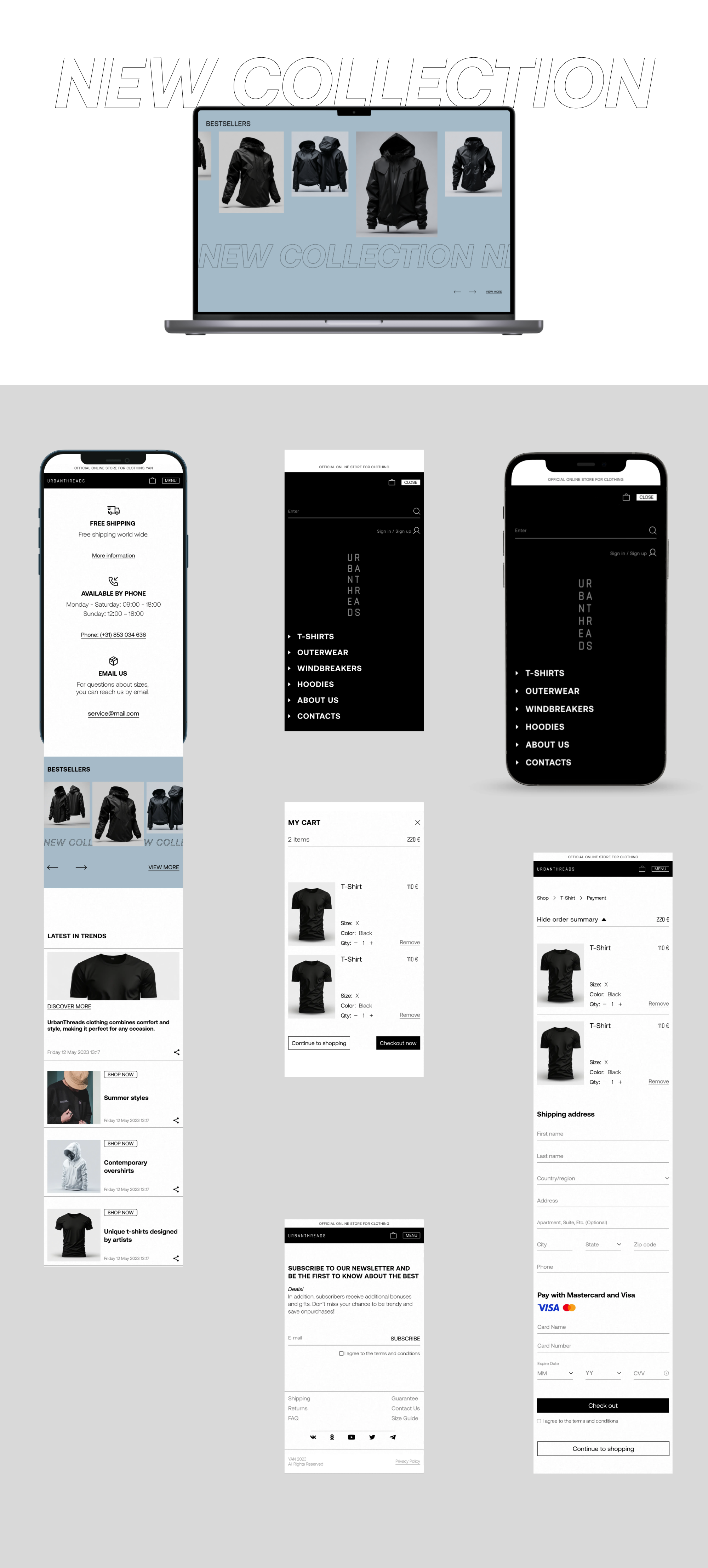 UrbanThreads — Изображение №9 — Интерфейсы, Брендинг на Dprofile