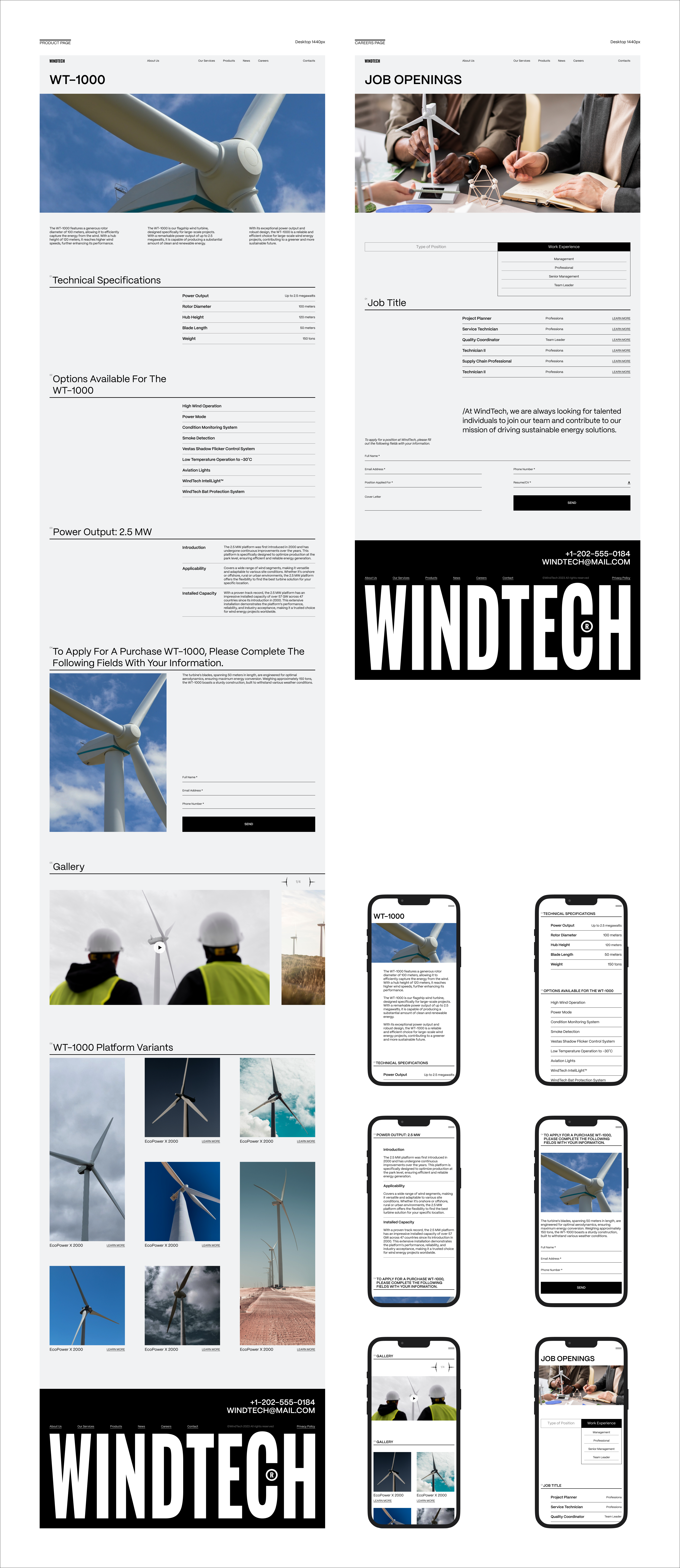 WINDTECH — Изображение №3 — Интерфейсы, Брендинг на Dprofile