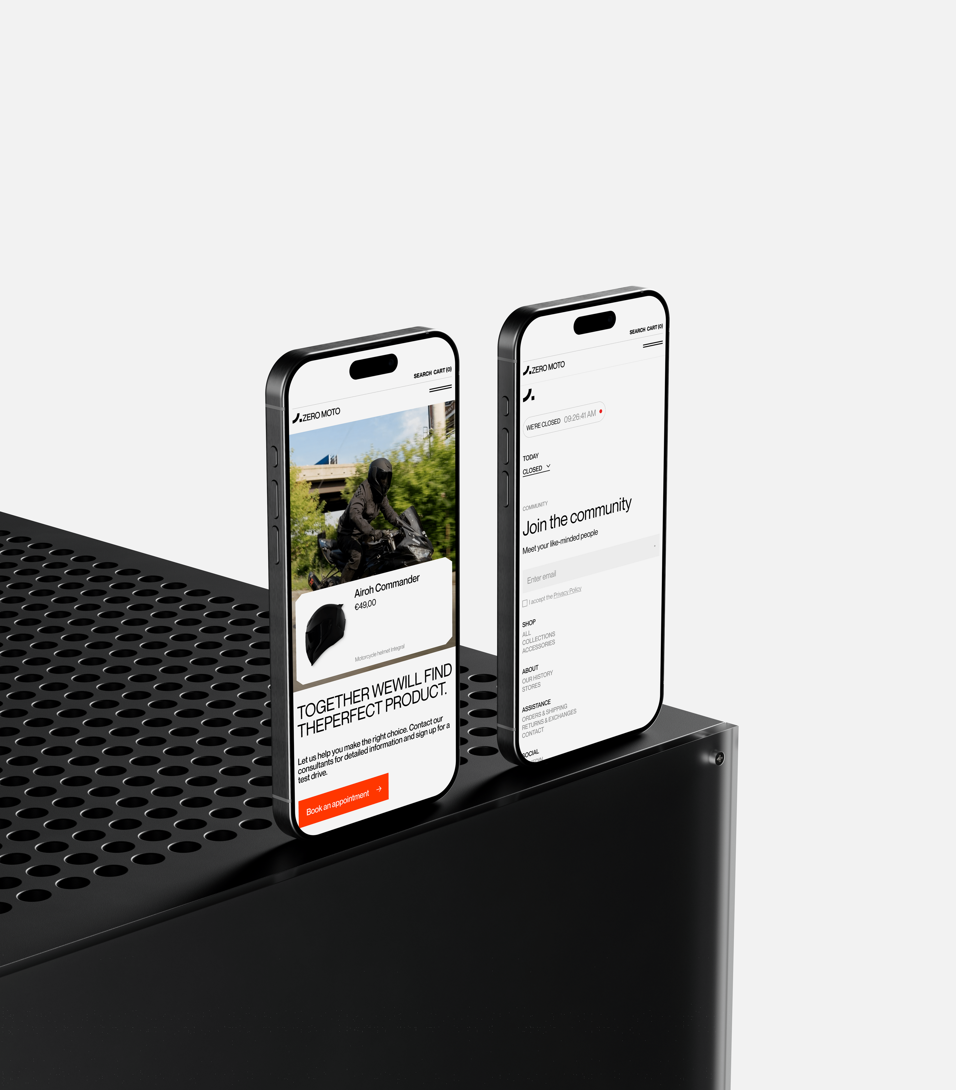 ZERO MOTO — Изображение №10 — Интерфейсы, Брендинг на Dprofile