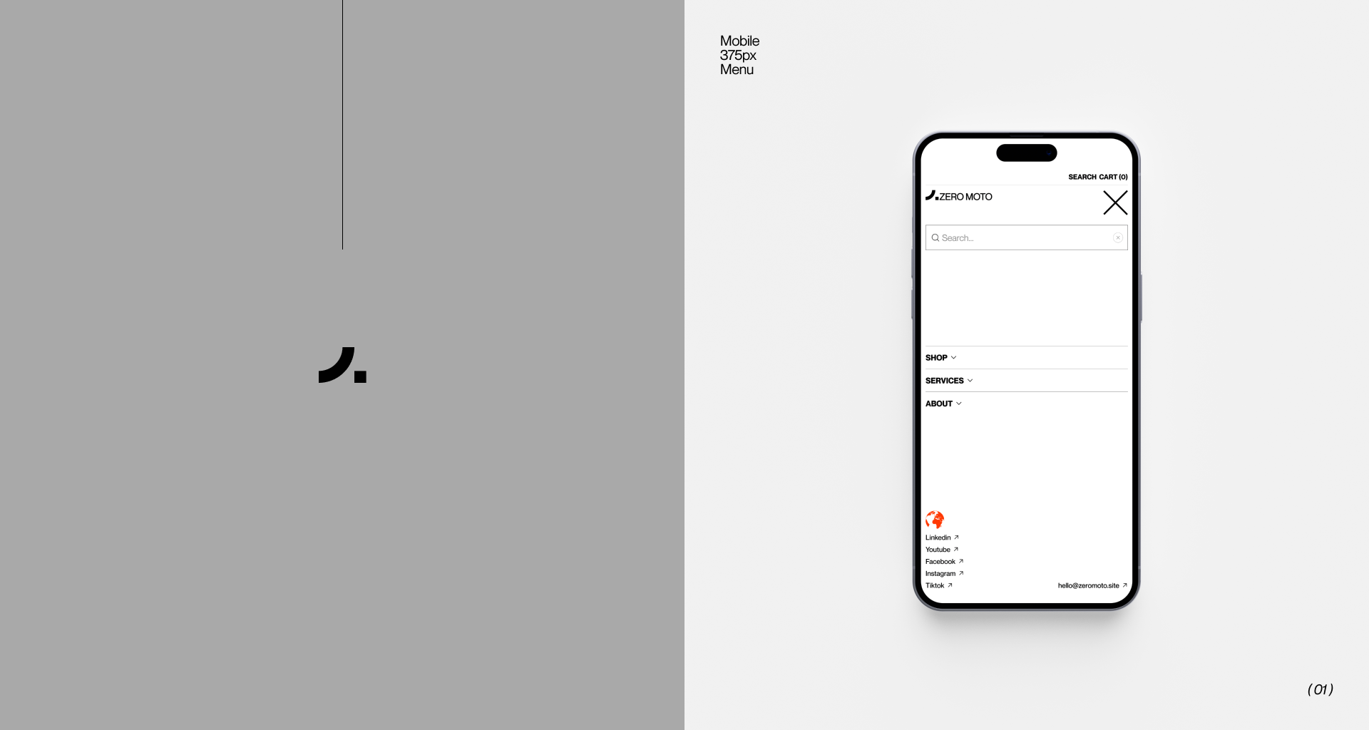 ZERO MOTO — Изображение №3 — Интерфейсы, Брендинг на Dprofile