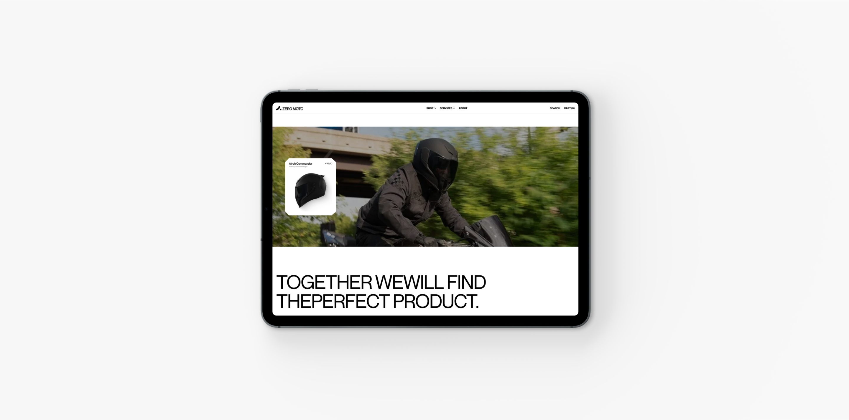 ZERO MOTO — Изображение №9 — Интерфейсы, Брендинг на Dprofile