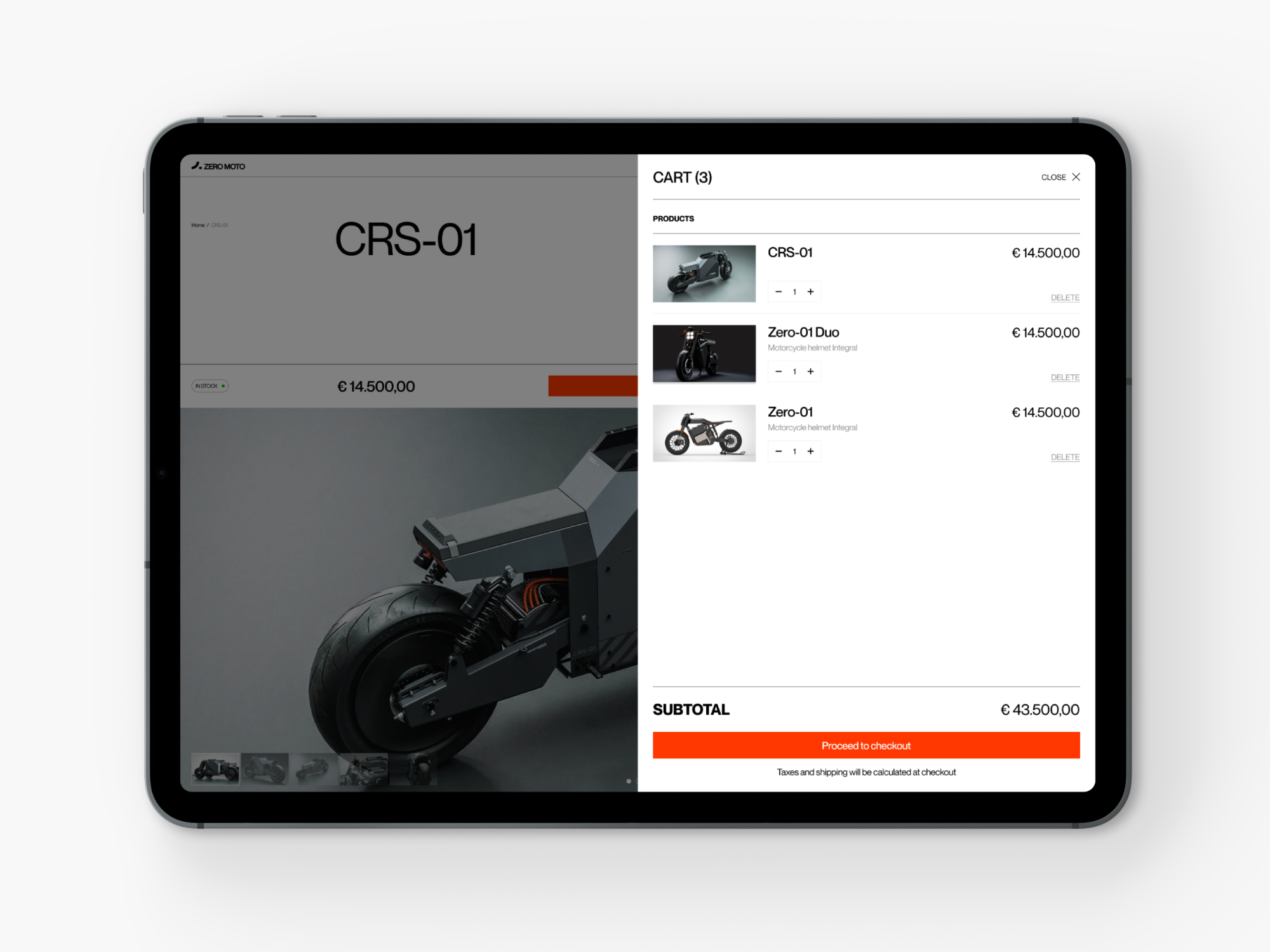 ZERO MOTO — Изображение №16 — Интерфейсы, Брендинг на Dprofile