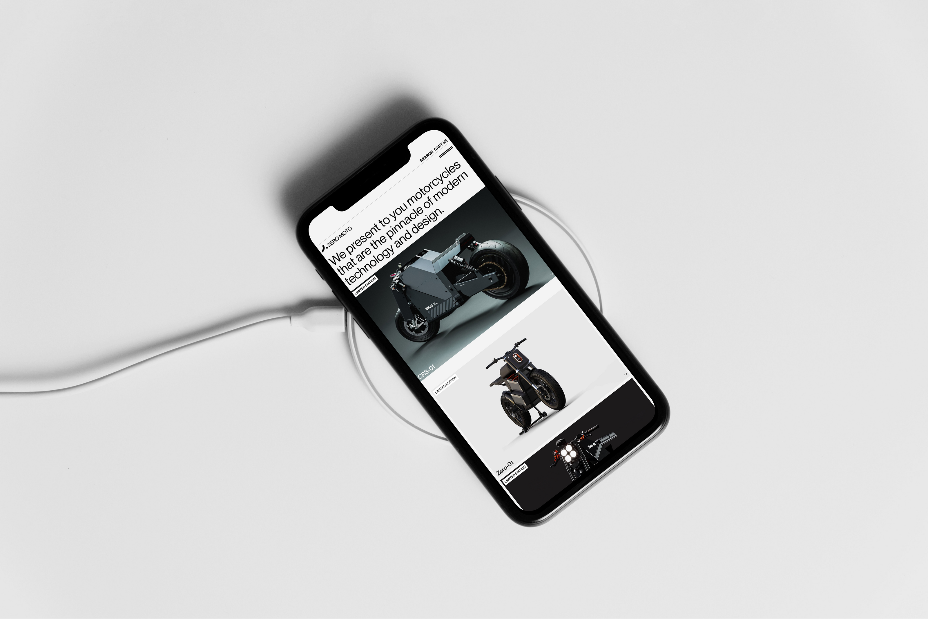 ZERO MOTO — Изображение №11 — Интерфейсы, Брендинг на Dprofile