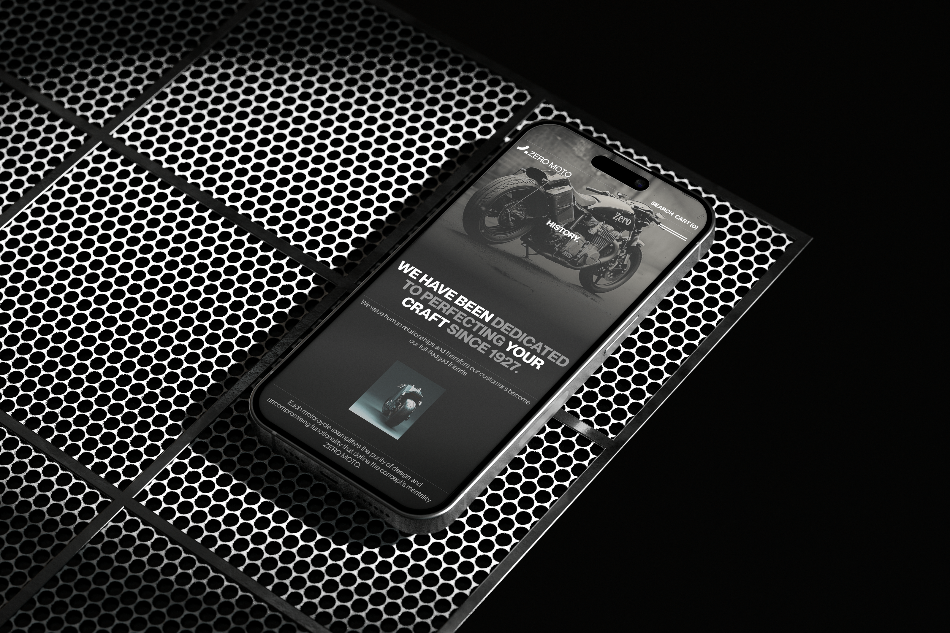 ZERO MOTO — Изображение №18 — Интерфейсы, Брендинг на Dprofile