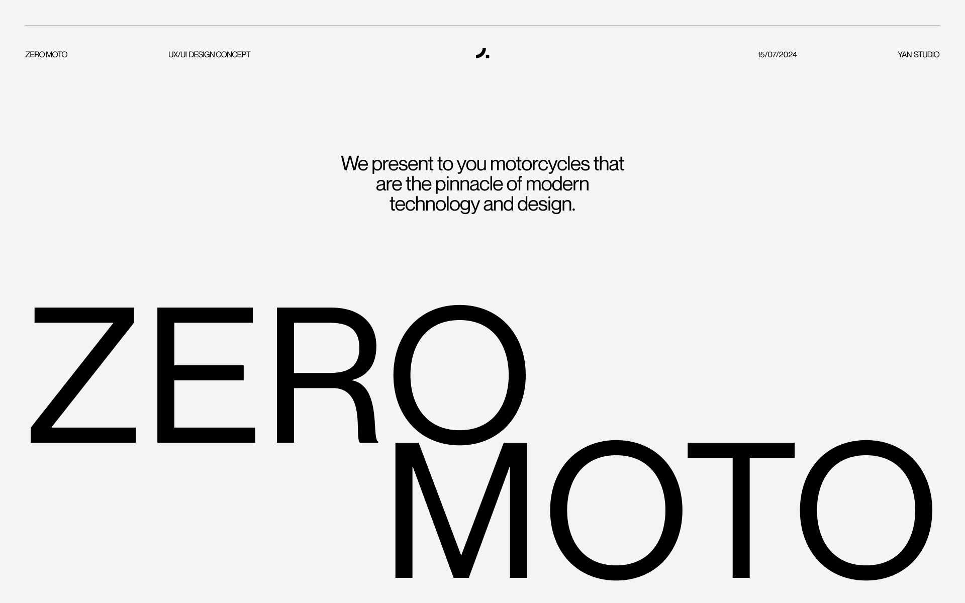 ZERO MOTO — Изображение №1 — Интерфейсы, Брендинг на Dprofile