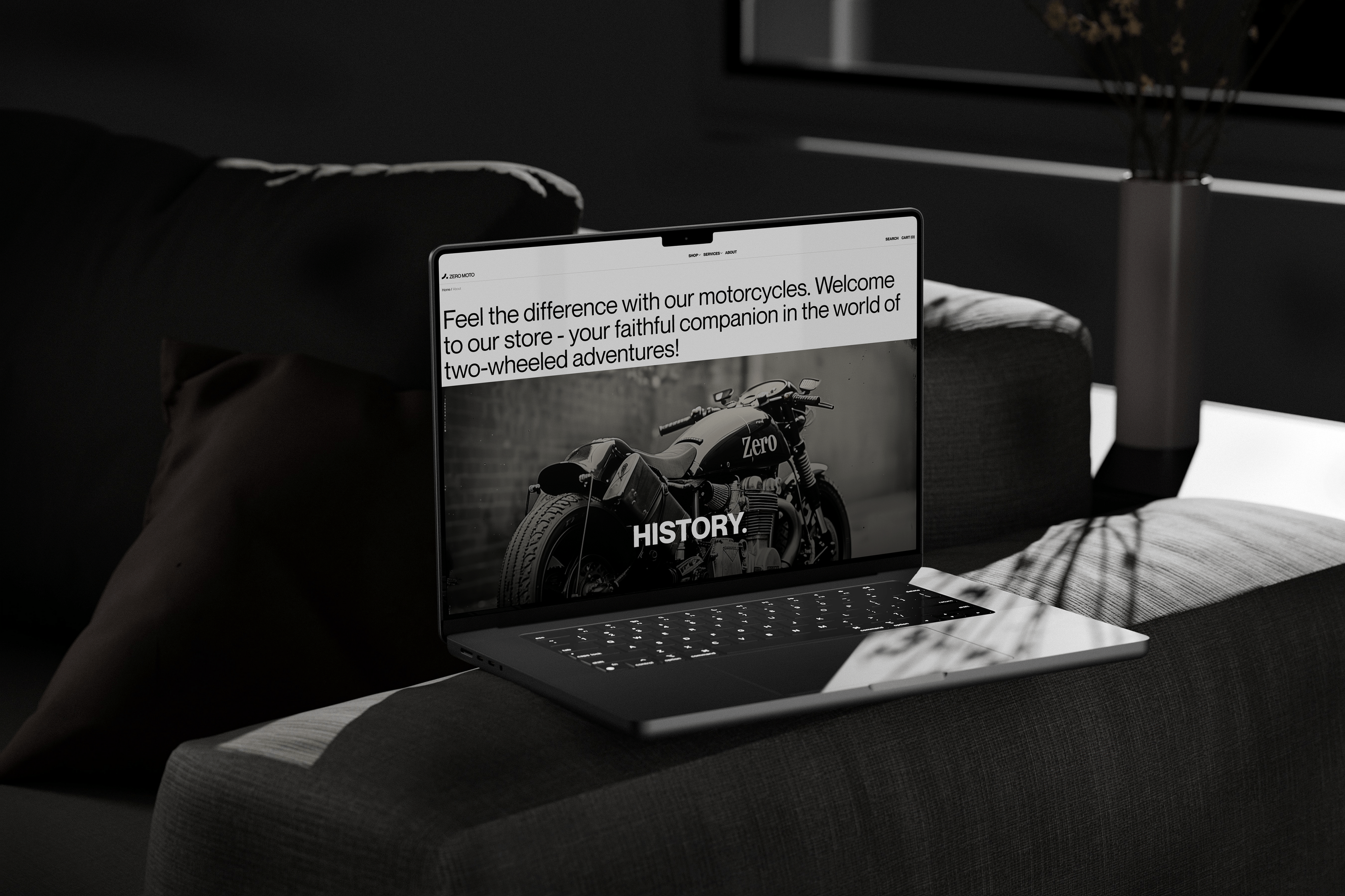 ZERO MOTO — Изображение №25 — Интерфейсы, Брендинг на Dprofile