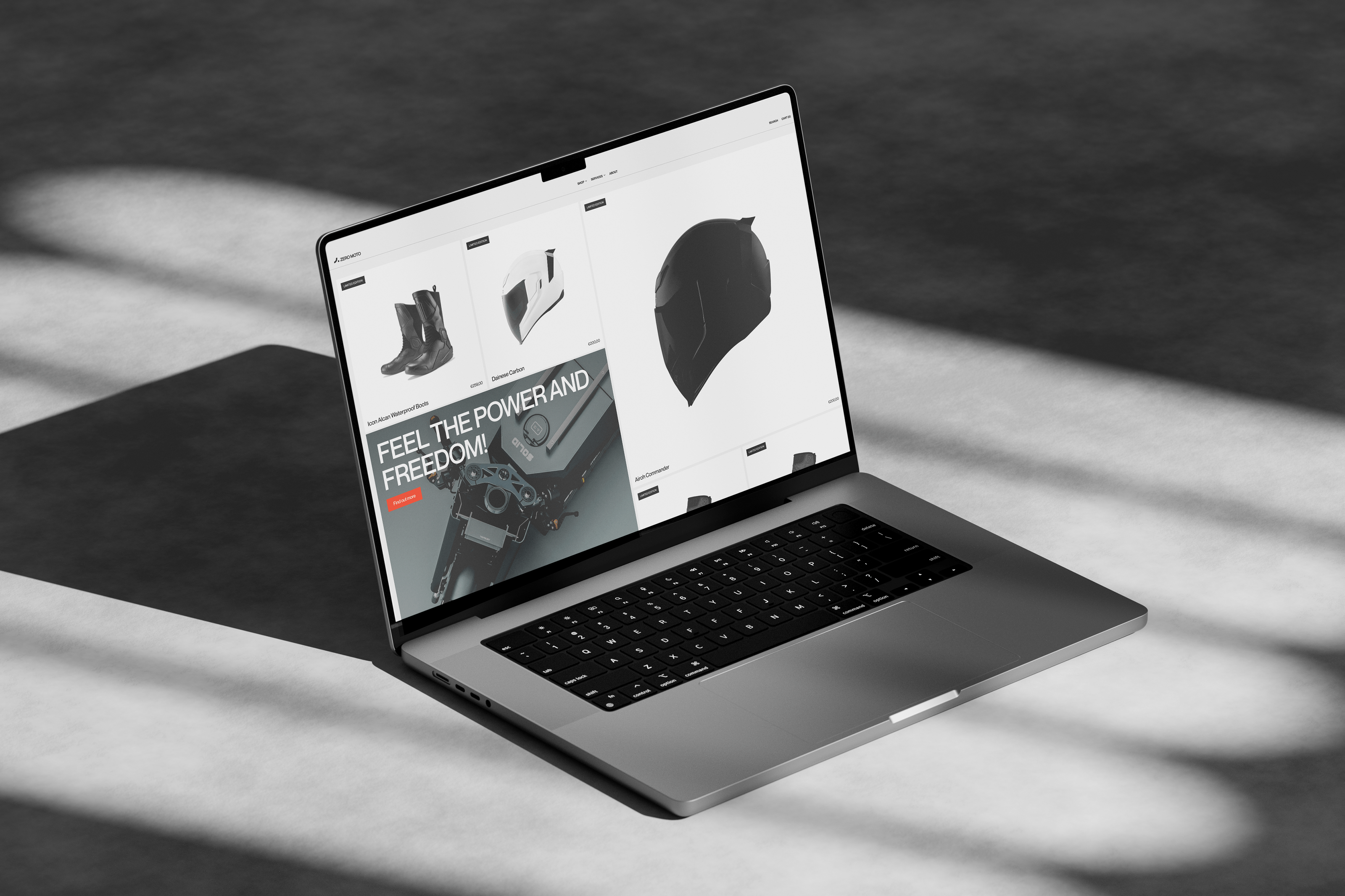 ZERO MOTO — Изображение №29 — Интерфейсы, Брендинг на Dprofile