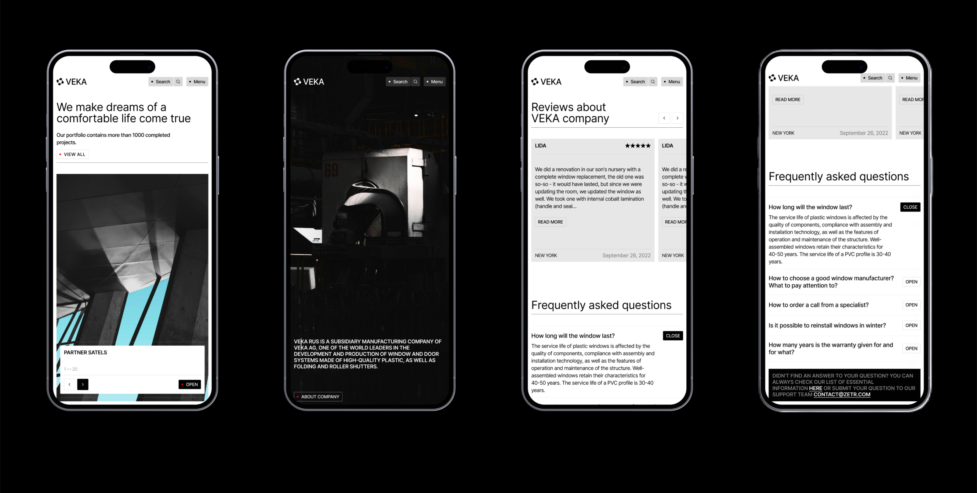 VEKA — Изображение №5 — Интерфейсы на Dprofile