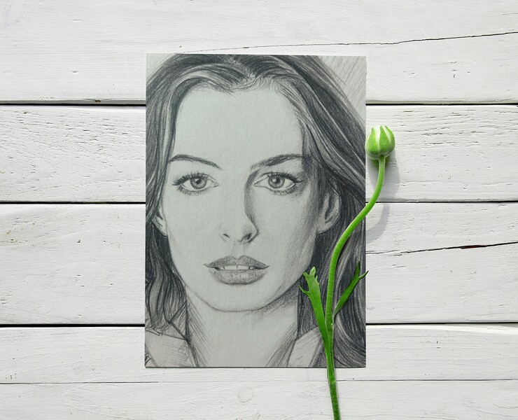 Pencil portrait, sketch / портрет карандашом — Графика на Dprofile