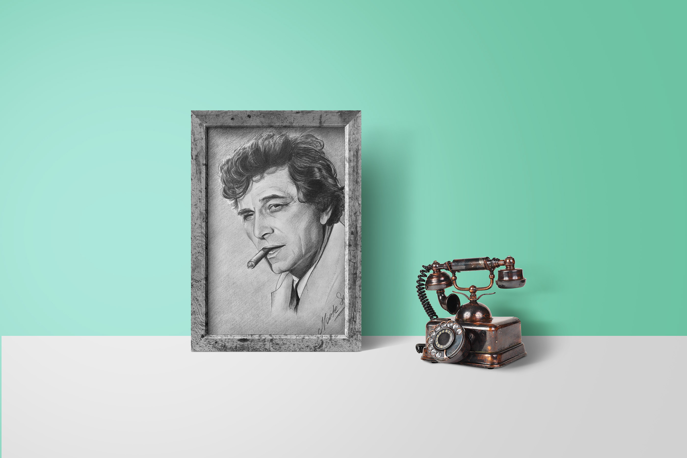 Pencil portrait / портрет карандашом — Изображение №1 — Графика на Dprofile