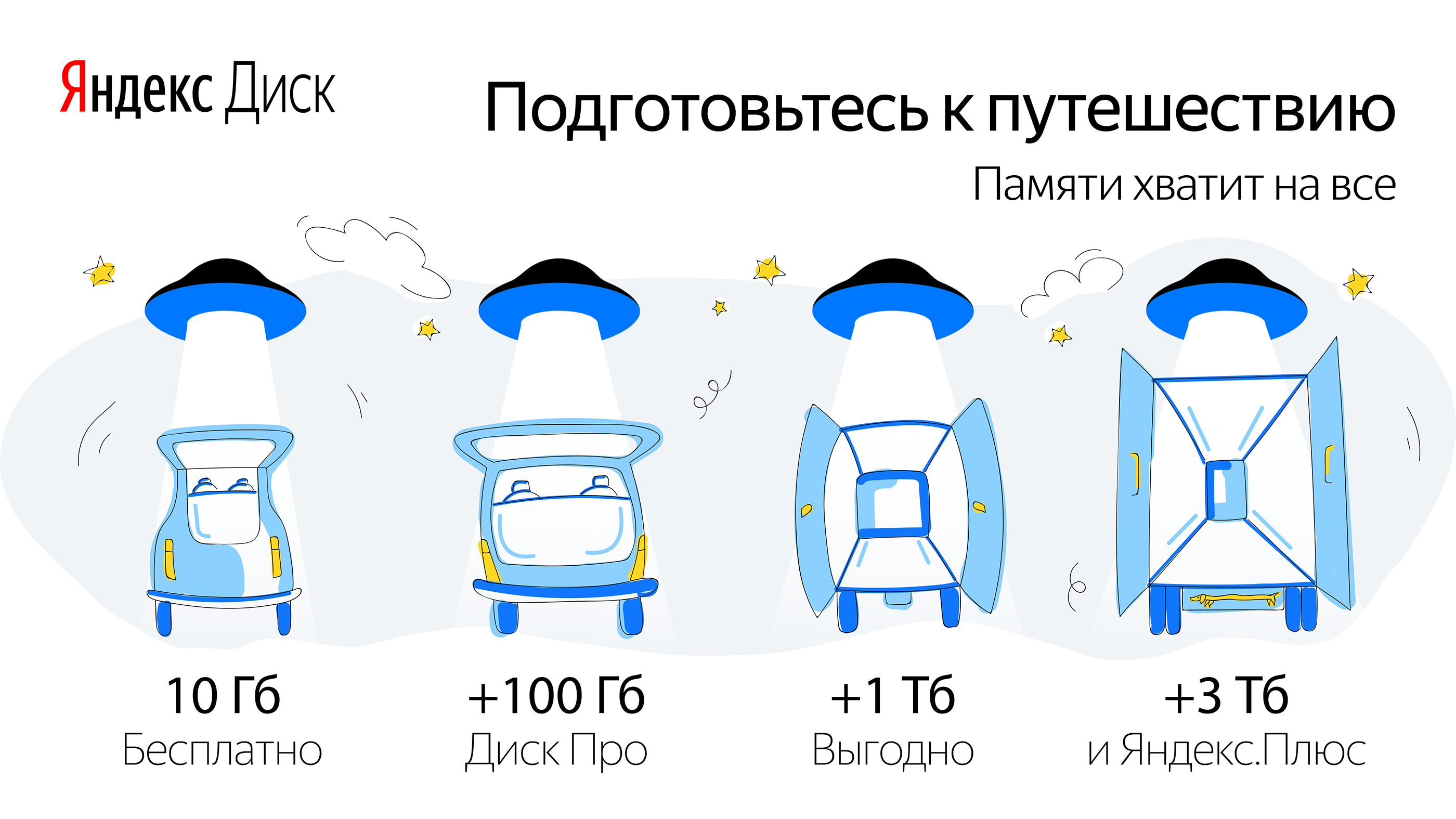 Векторные иллюстрации и дизайн для рекламы Яндекс Диска — Изображение №5 — Иллюстрация, Маркетинг на Dprofile