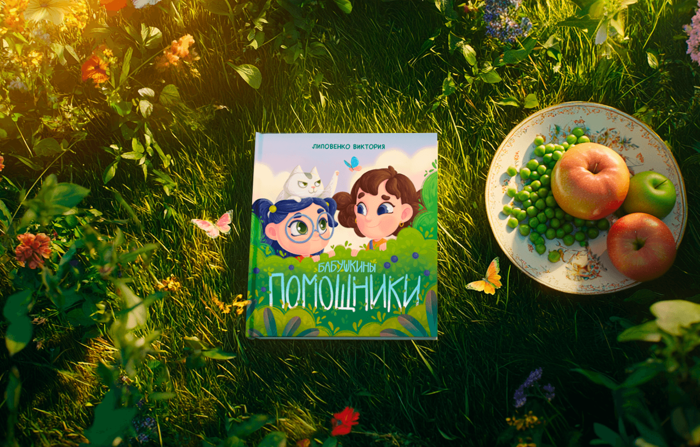 Бабушкины помощники. Детская книга — Изображение №4 — Иллюстрация, Графика на Dprofile