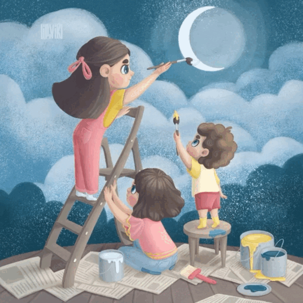 Детские иллюстрации. Childhood week 2022. — Изображение №10 — Иллюстрация, Графика на Dprofile