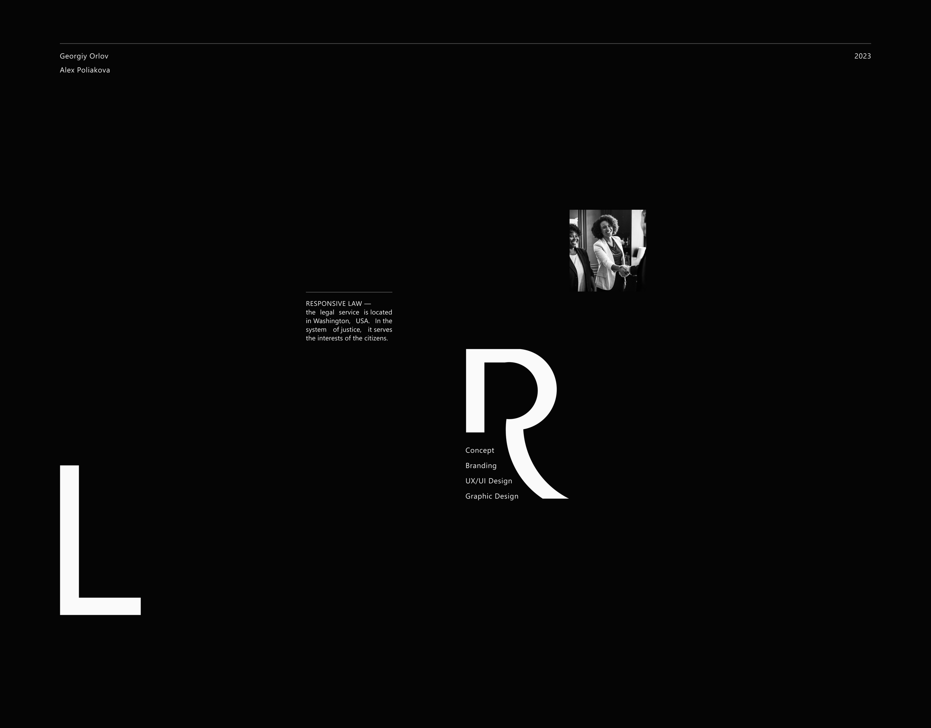 Responsive Law - корпоративный сайт — Изображение №1 — Интерфейсы, Брендинг на Dprofile