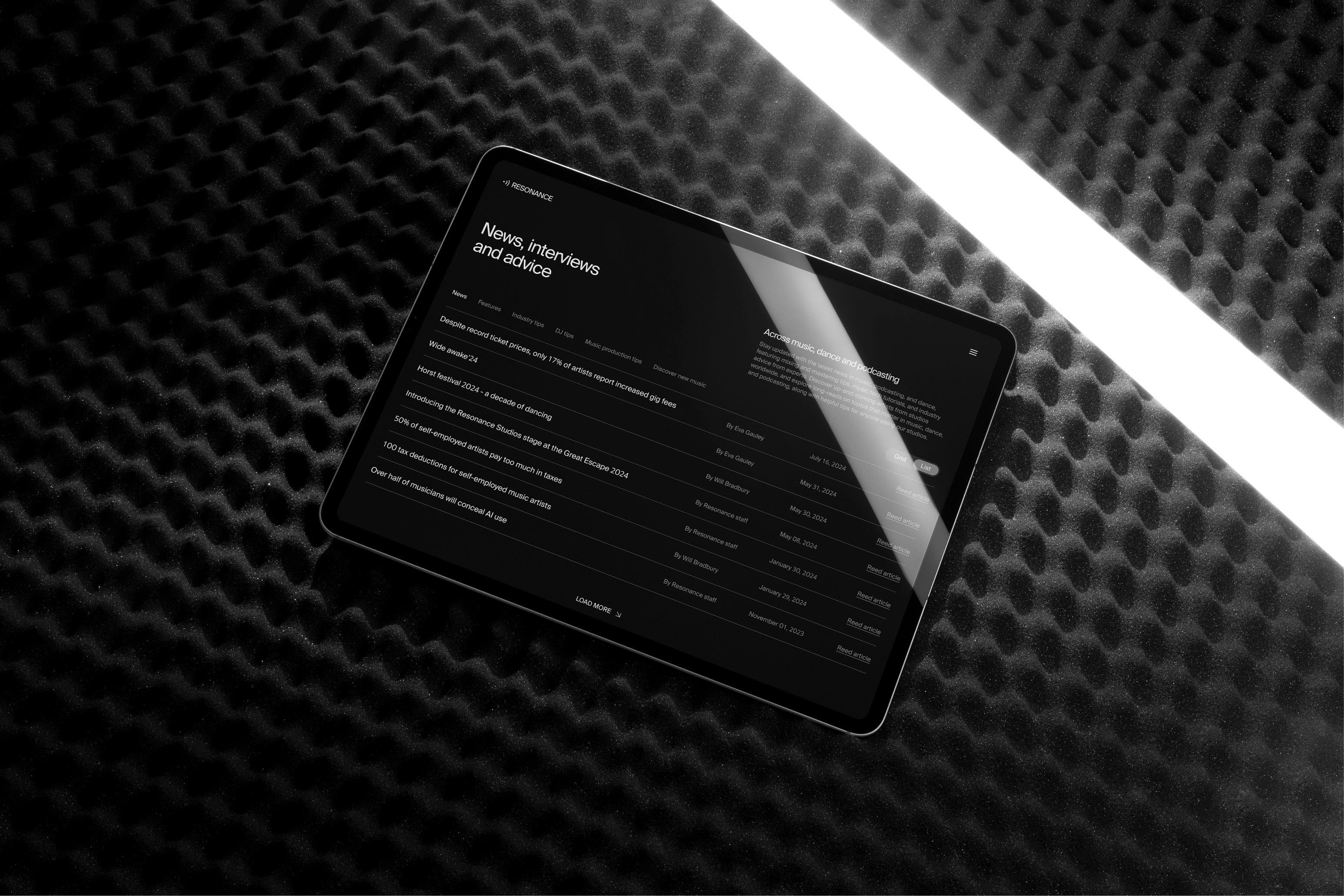 RESONANCE - корпоративный сайт — Изображение №14 — Интерфейсы, Брендинг на Dprofile