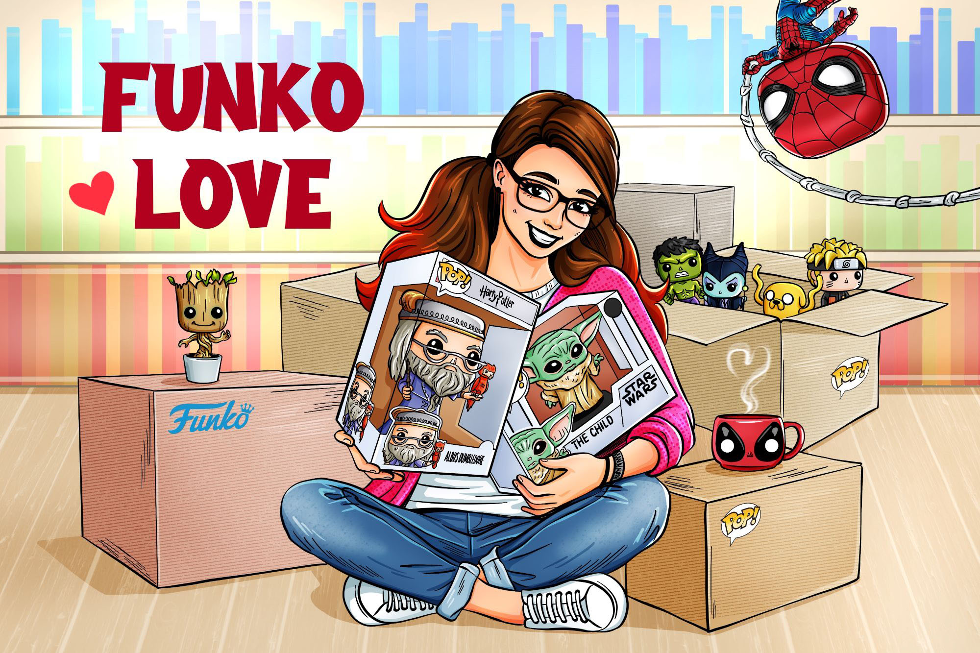 Концепт-арты Funko POP — Изображение №4 — Иллюстрация на Dprofile