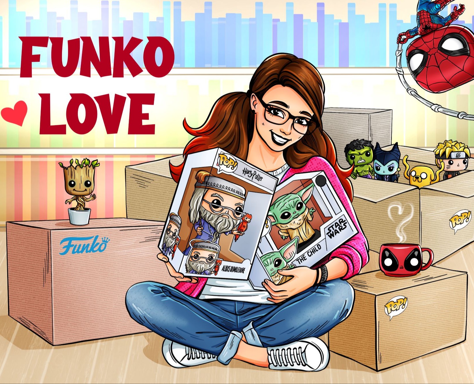 Концепт-арты Funko POP на Dprofile