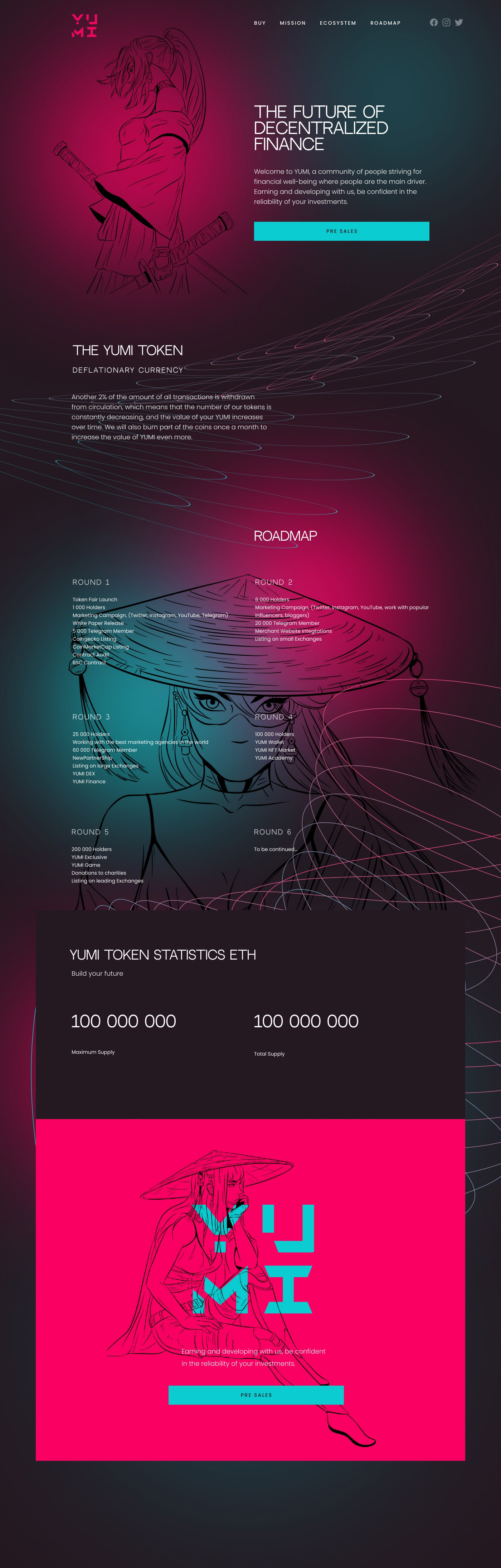 Юми - бренд-персонаж для DeFi платформы — Изображение №13 — Иллюстрация на Dprofile