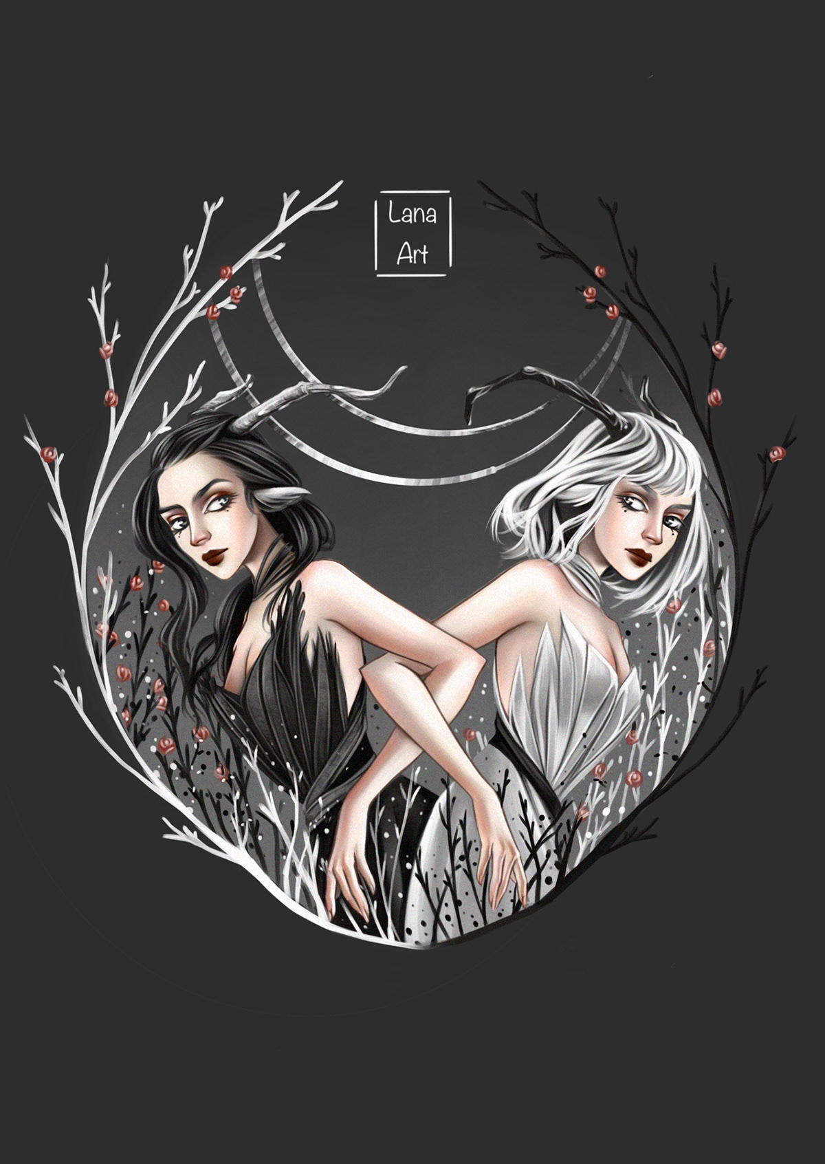 Черное и Белое — Изображение №2 — Иллюстрация на Dprofile