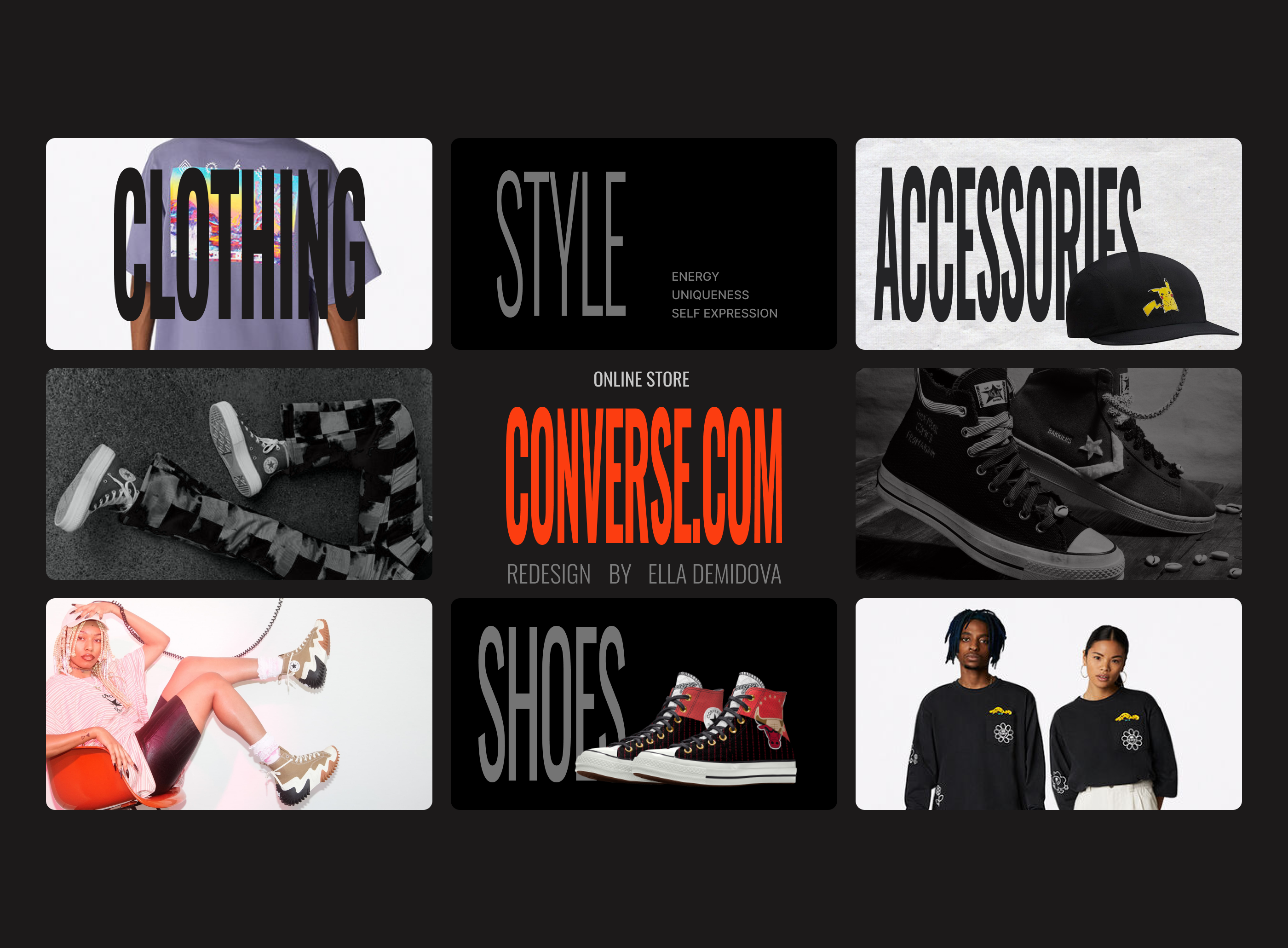 Converse | E-commerce redesign — Изображение №4 — Интерфейсы на Dprofile