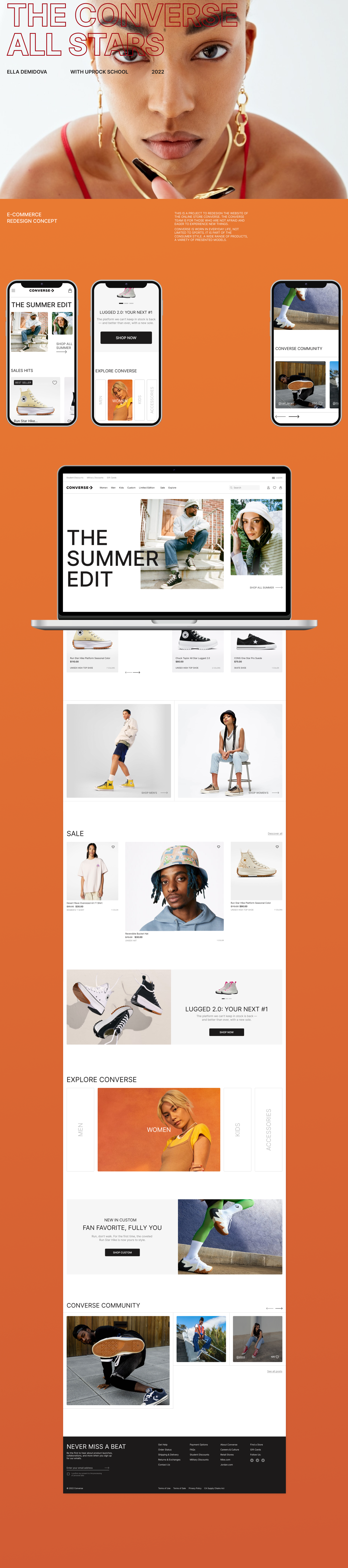 Converse | E-commerce redesign — Изображение №1 — Интерфейсы на Dprofile