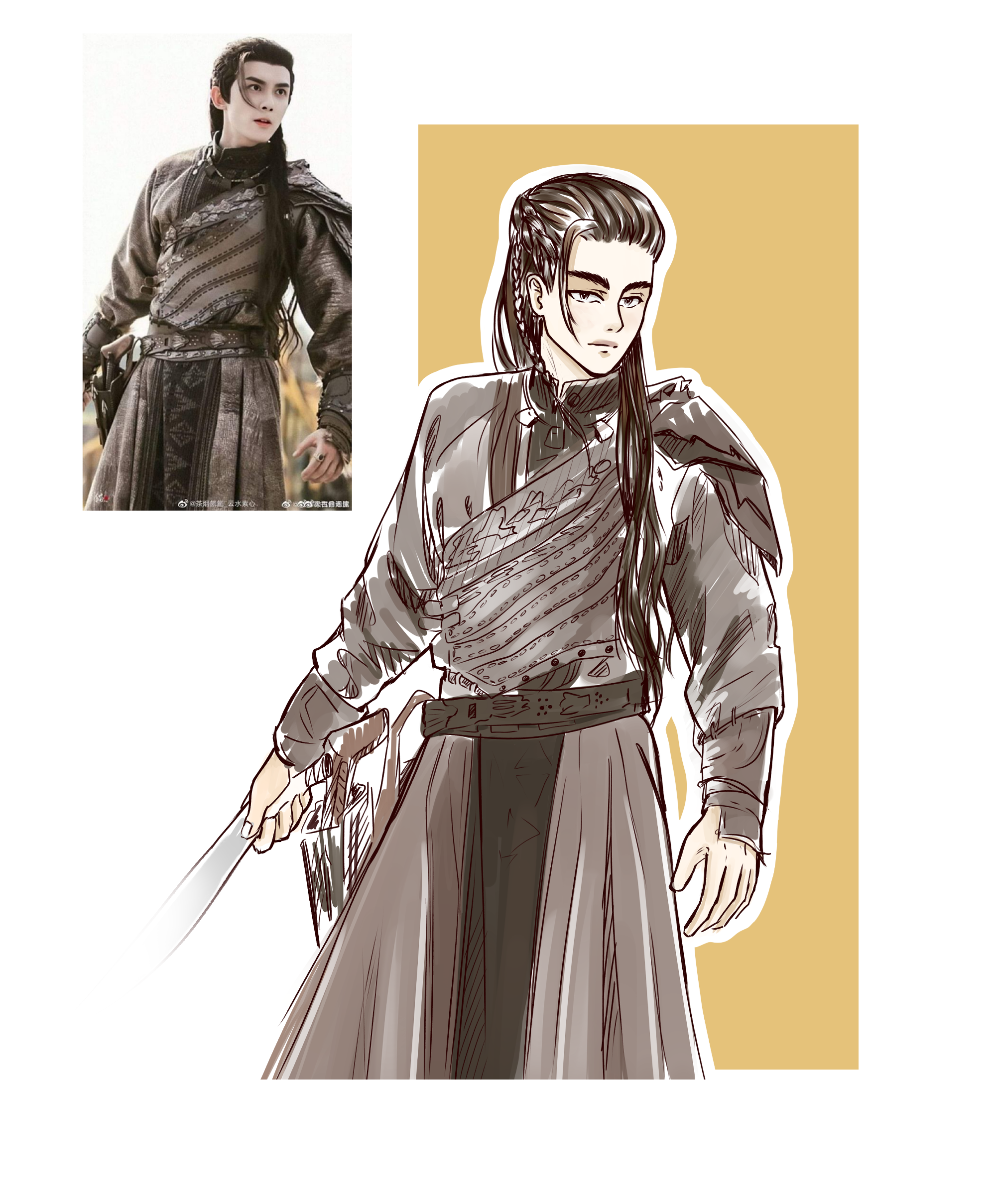 Скетчи по фото людей и персонажей в аниме/манга стиле — Изображение №15 — Иллюстрация на Dprofile