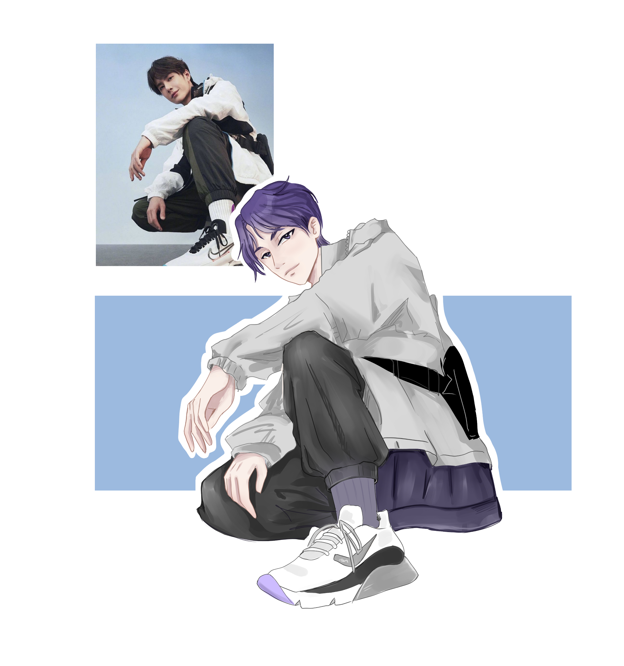 Скетчи по фото людей и персонажей в аниме/манга стиле — Изображение №14 — Иллюстрация на Dprofile