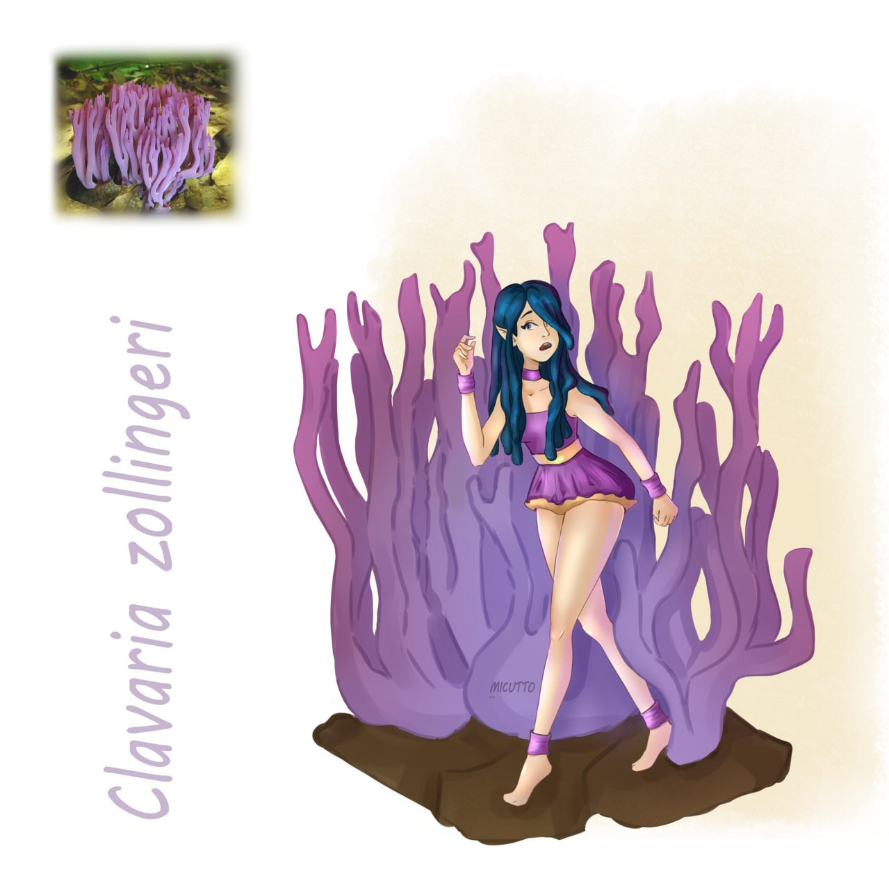 Хуманизация грибов в аниме манга стиле — Изображение №12 — Иллюстрация на Dprofile