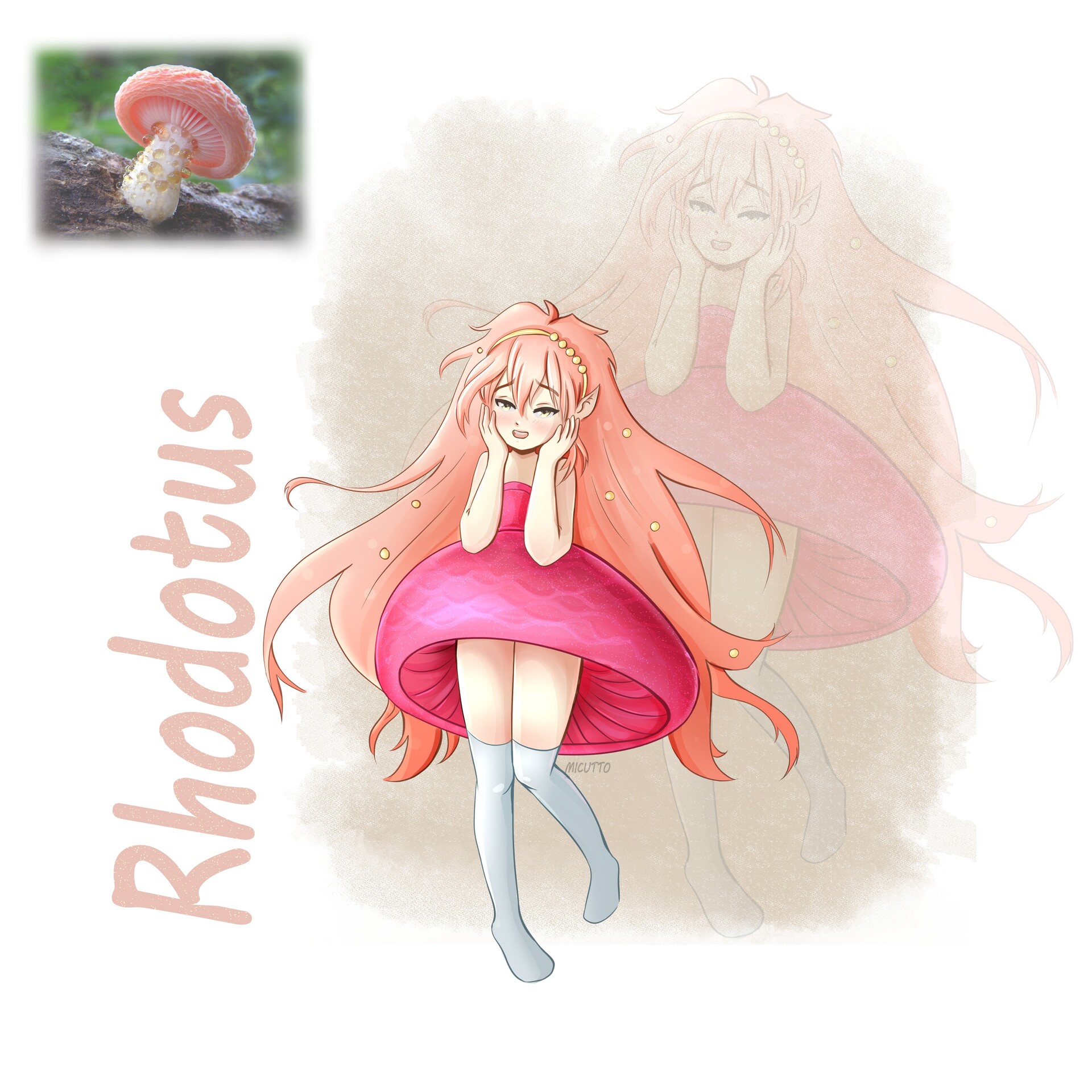 Хуманизация грибов в аниме манга стиле — Изображение №9 — Иллюстрация на Dprofile