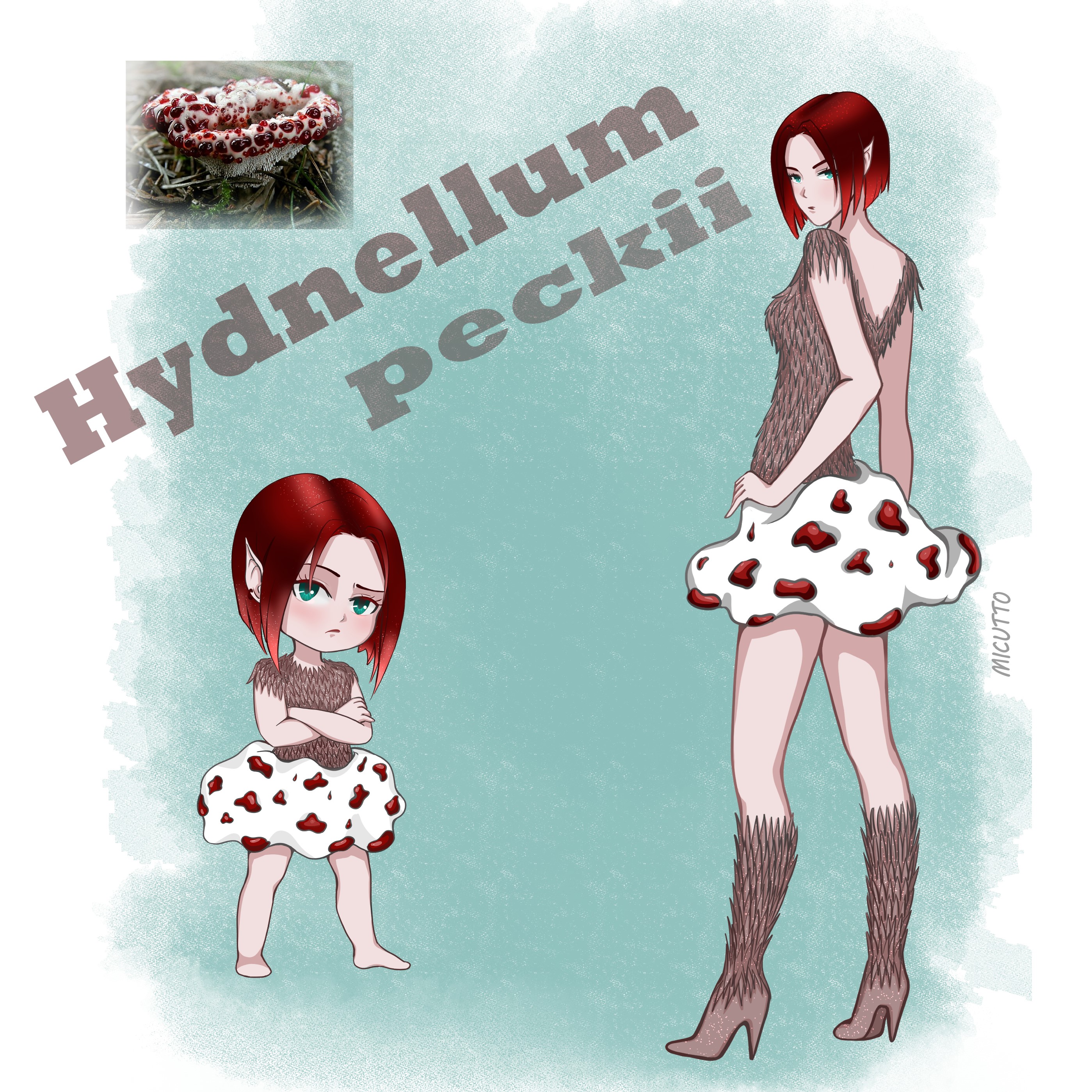 Хуманизация грибов в аниме манга стиле — Изображение №2 — Иллюстрация на Dprofile