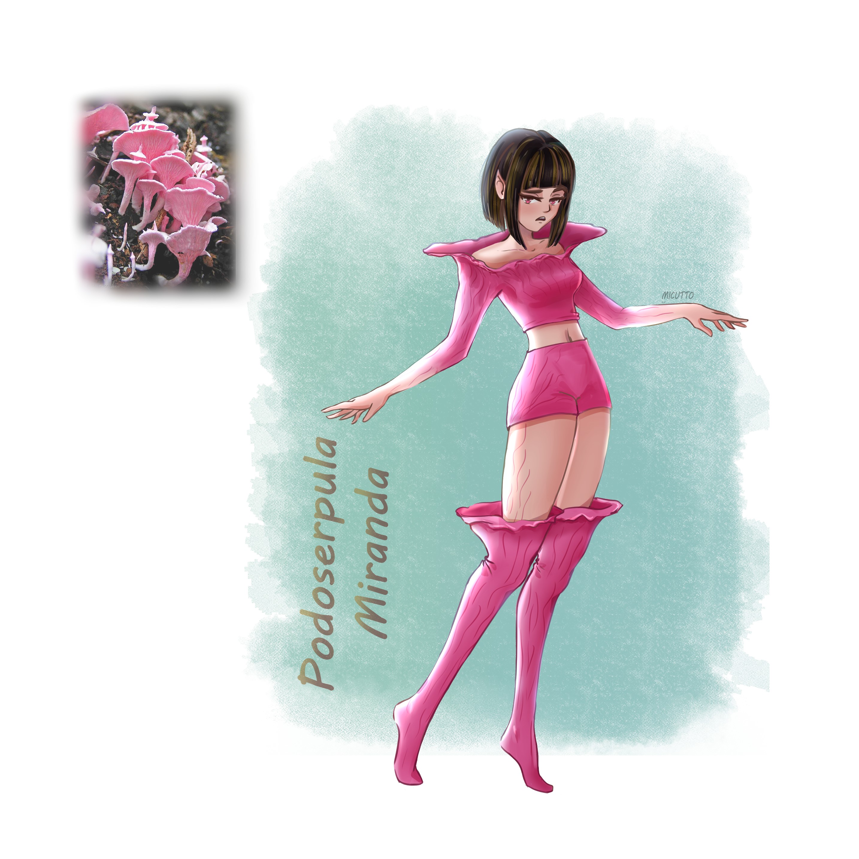 Хуманизация грибов в аниме манга стиле — Изображение №11 — Иллюстрация на Dprofile