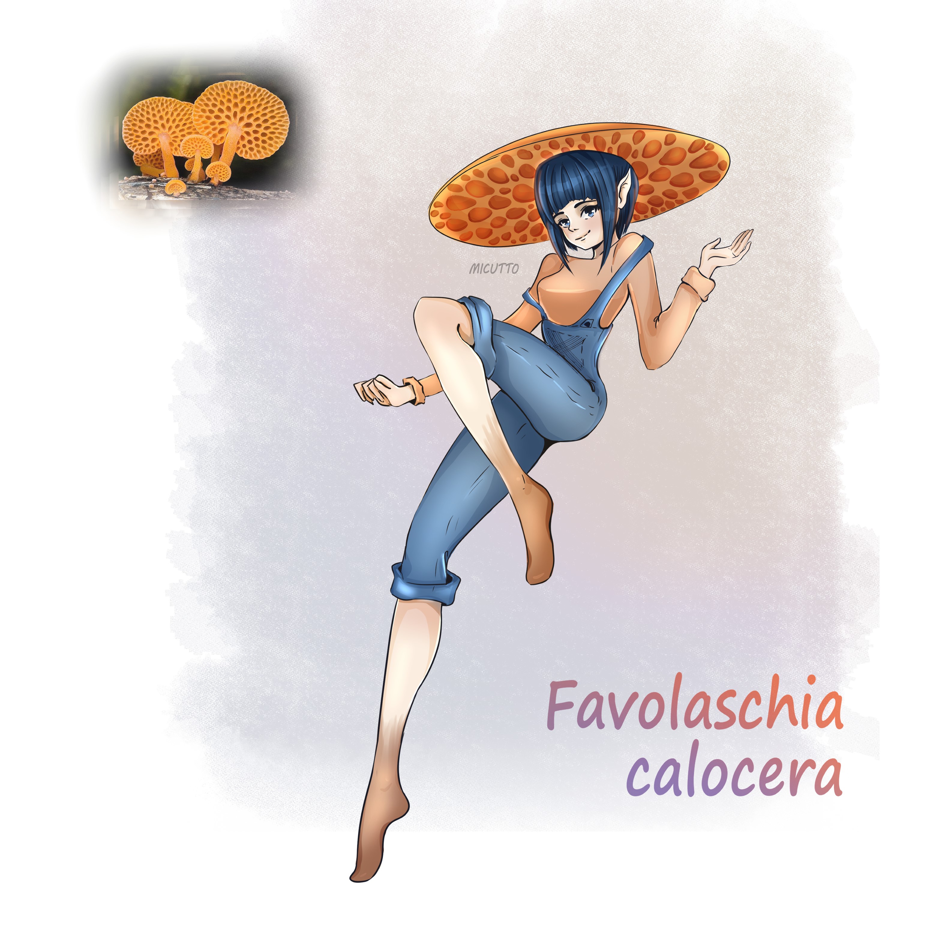 Хуманизация грибов в аниме манга стиле — Изображение №7 — Иллюстрация на Dprofile