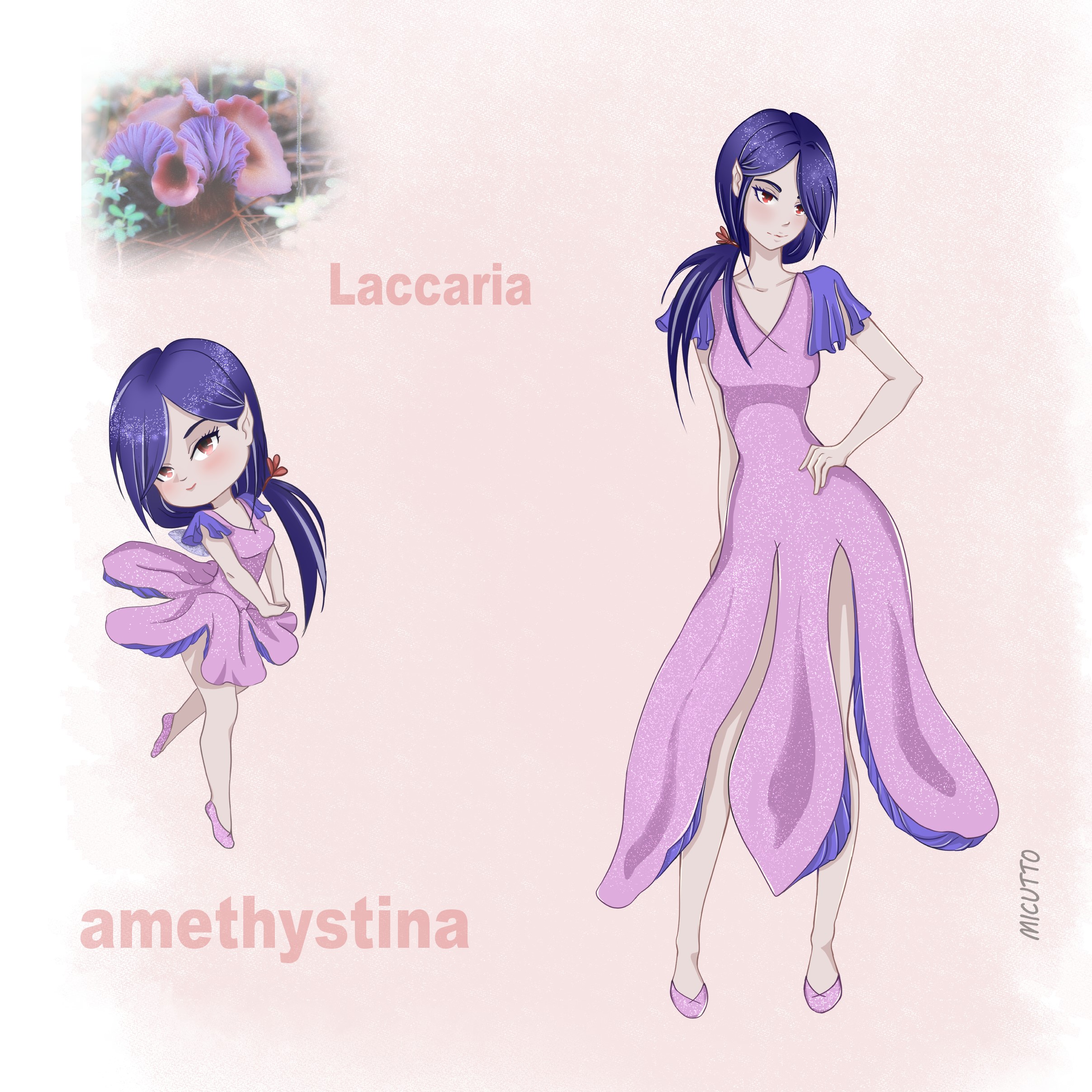 Хуманизация грибов в аниме манга стиле — Изображение №3 — Иллюстрация на Dprofile