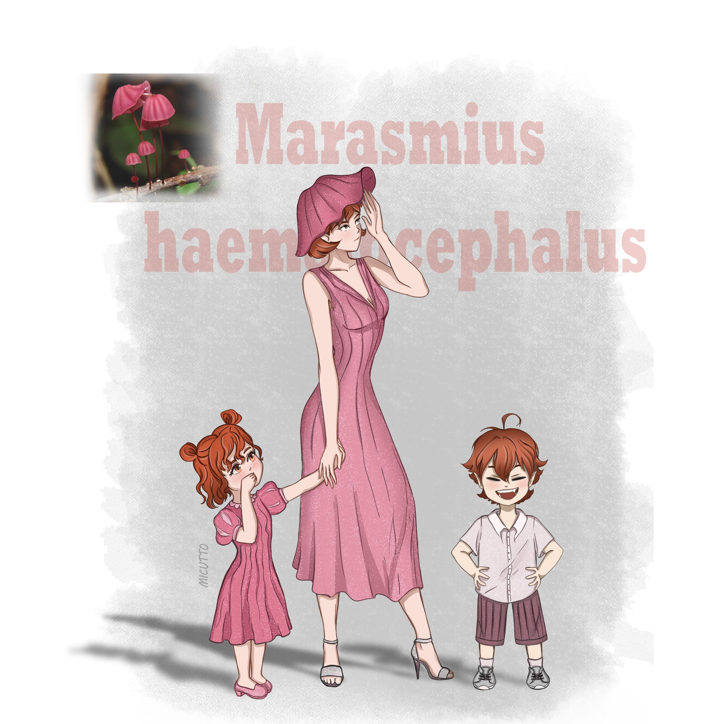 Хуманизация грибов в аниме манга стиле — Изображение №5 — Иллюстрация на Dprofile